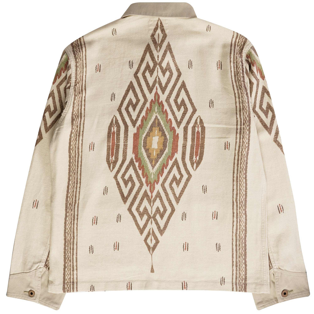 RRL by Ralph Lauren Linen-Cotton Shirt Jacket - Beige