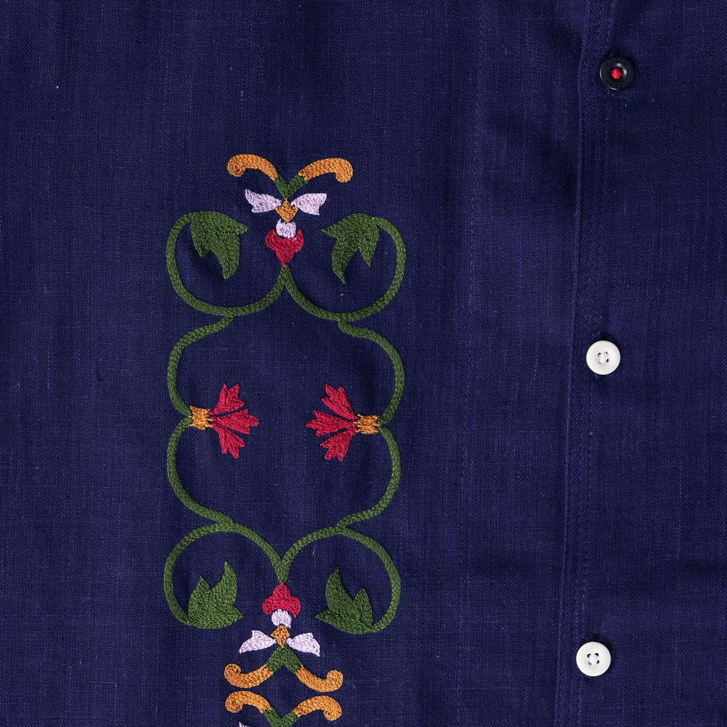 Kardo Chintan Shirt - Indigo