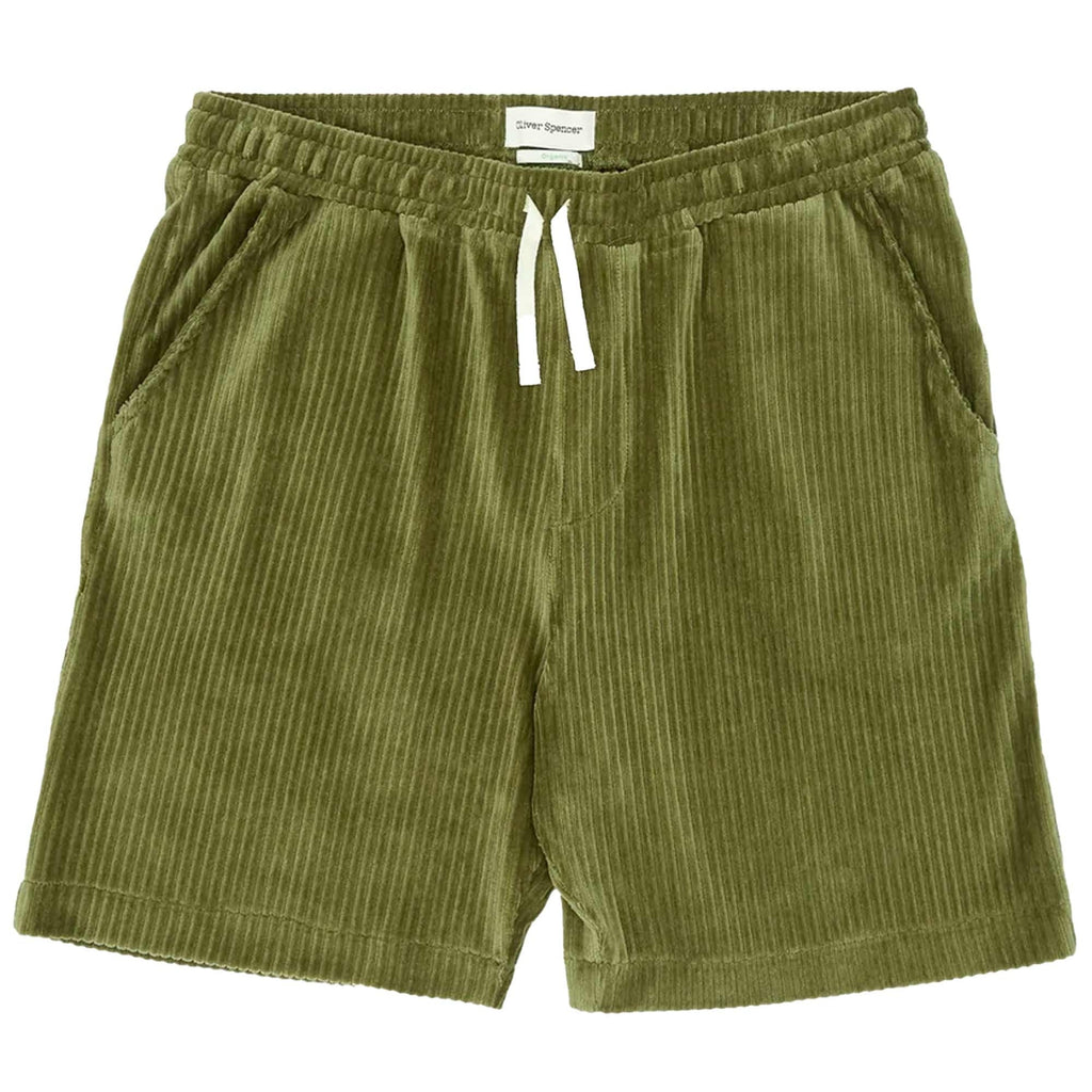 Oliver Spencer Weston Jersey Shorts - Sage Green