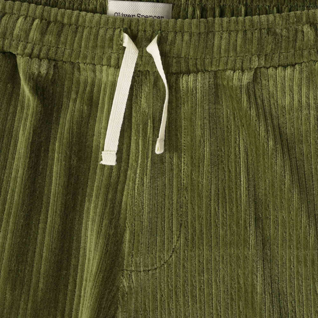 Oliver Spencer Weston Jersey Shorts - Sage Green