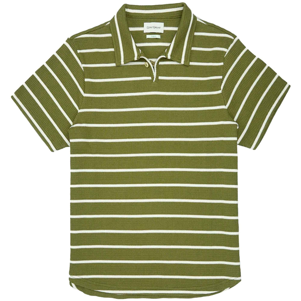 Oliver Spencer Hawthorn Polo Shirt - Montrose Green