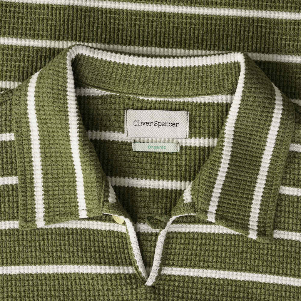 Oliver Spencer Hawthorn Polo Shirt - Montrose Green