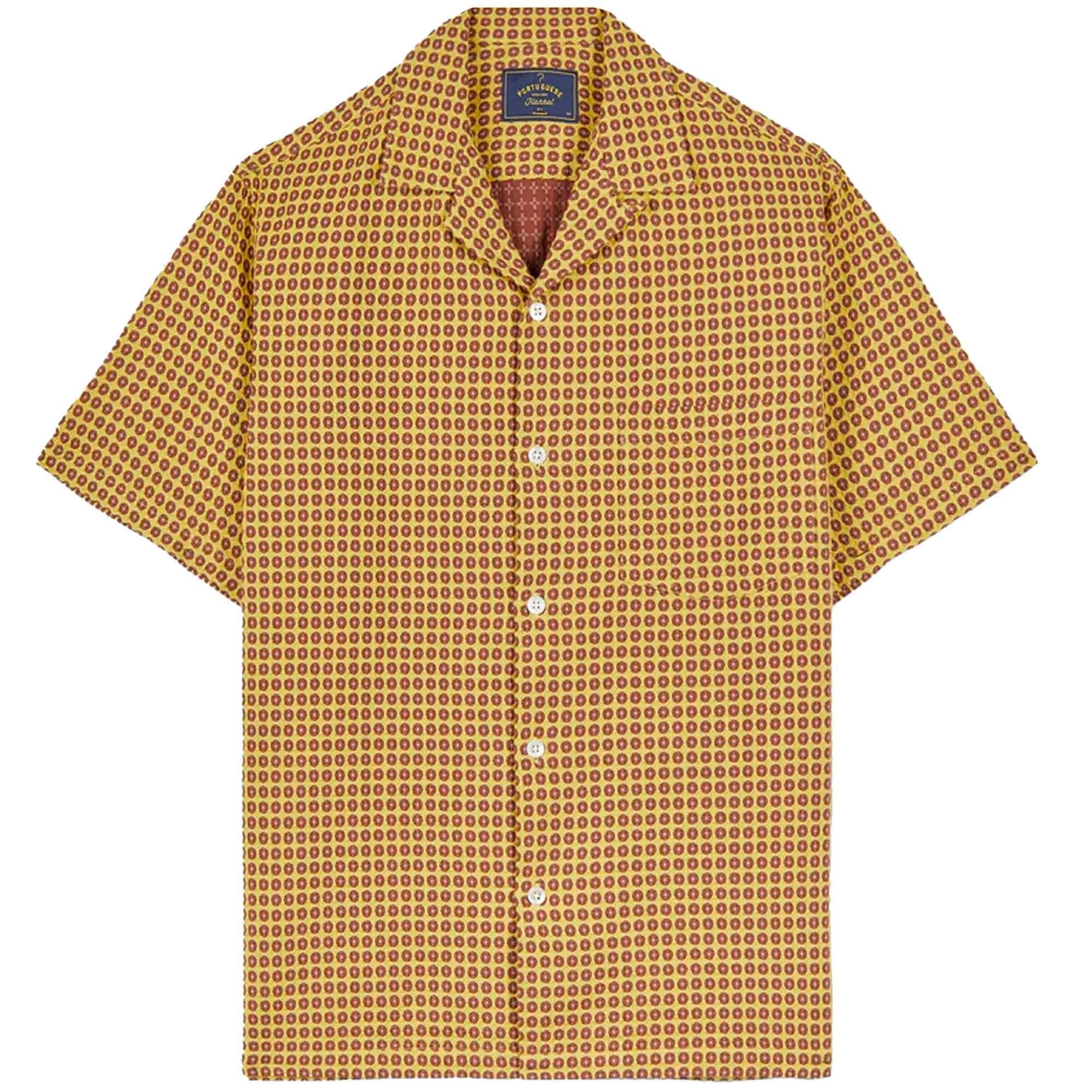 Portuguese Flannel Favo Shirt - Honey