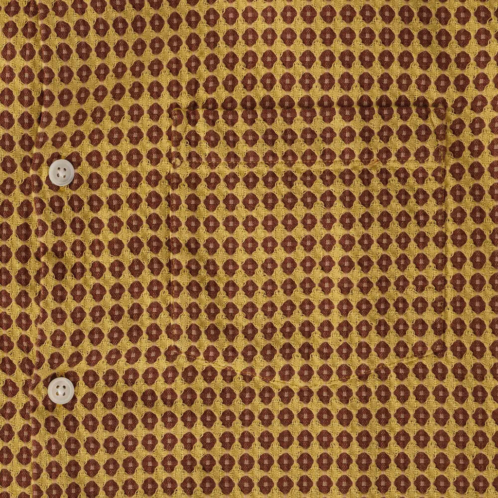 Portuguese Flannel Favo Shirt - Honey