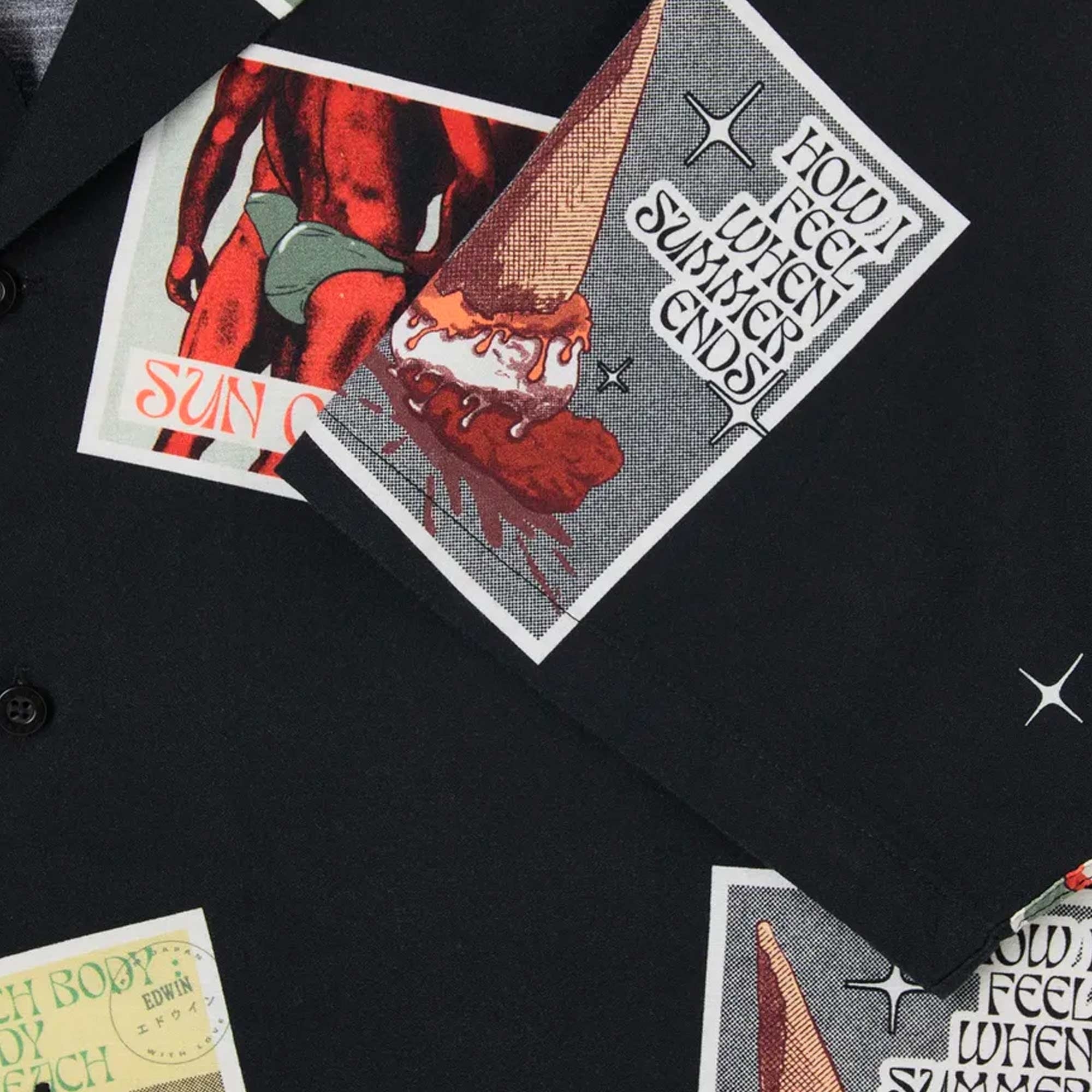Edwin Holidays Shirt - Black