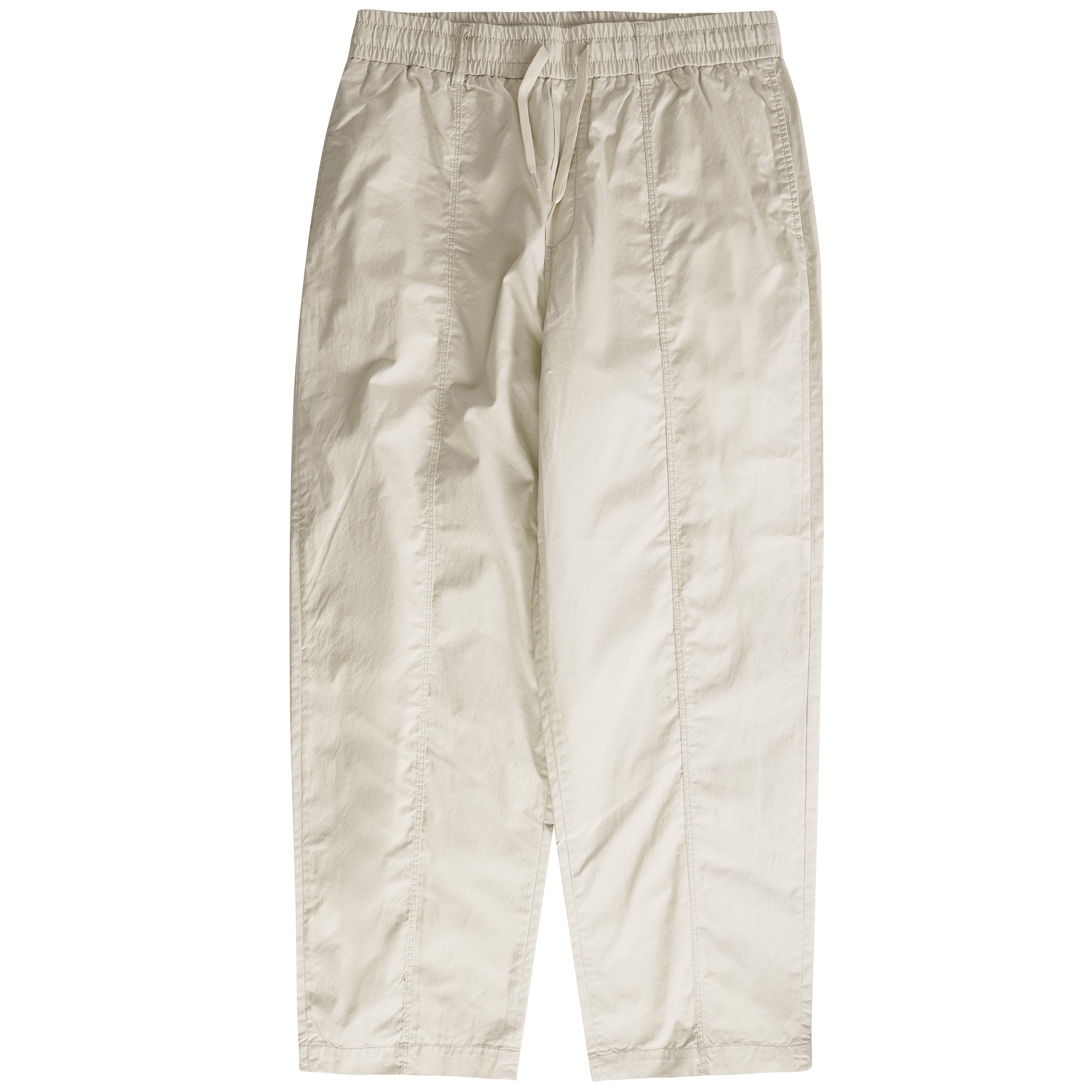 Emporio Armani Pima Poplin Drawstring Trousers - Peyote