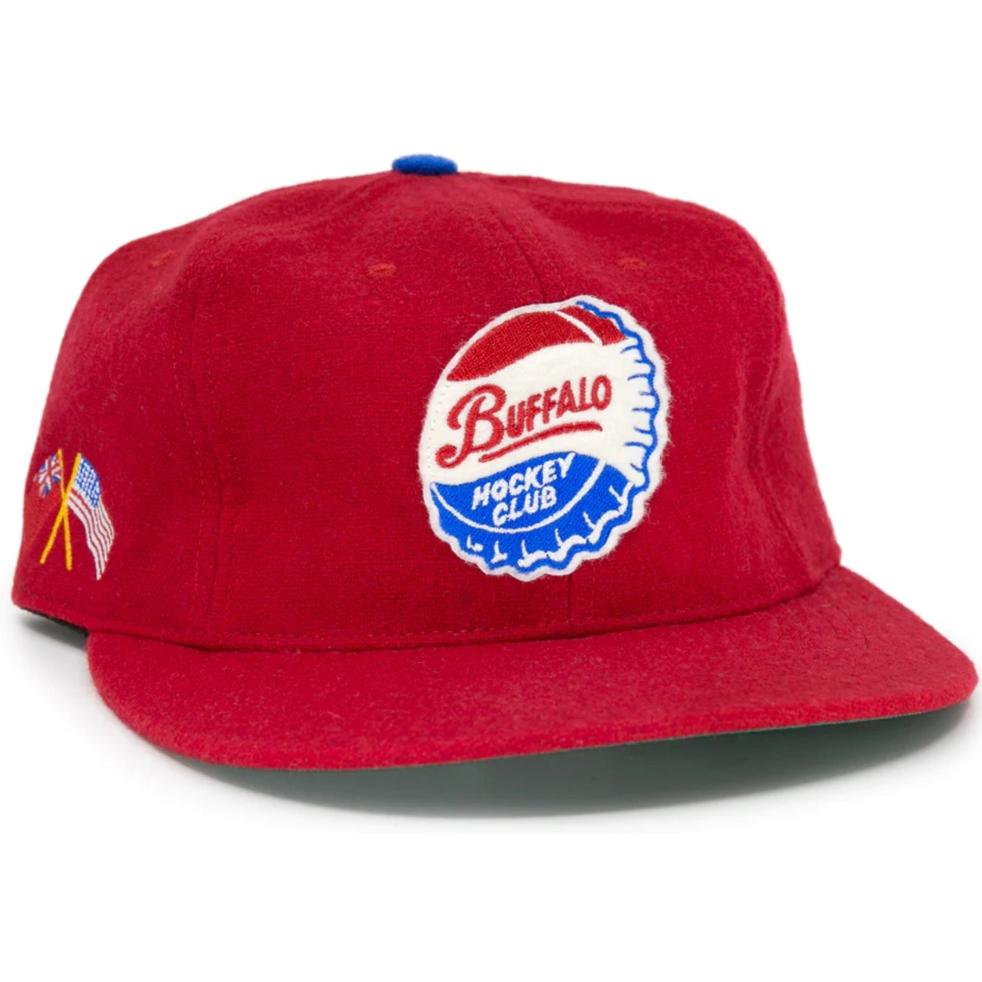 Ebbets Field Flannels Buffalo Bisons 1963 Vintage Ballcap - Red