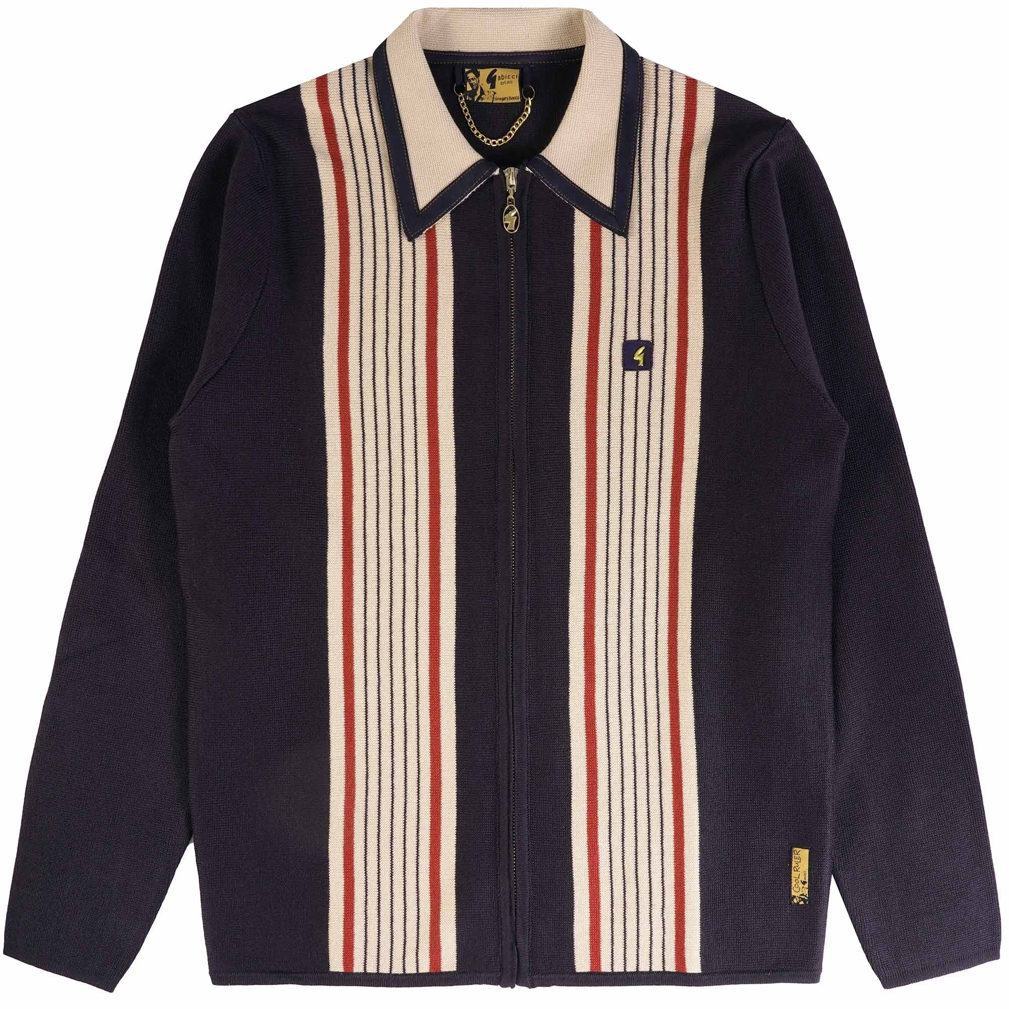 Gabicci Vintage Milo Shirt - Navy