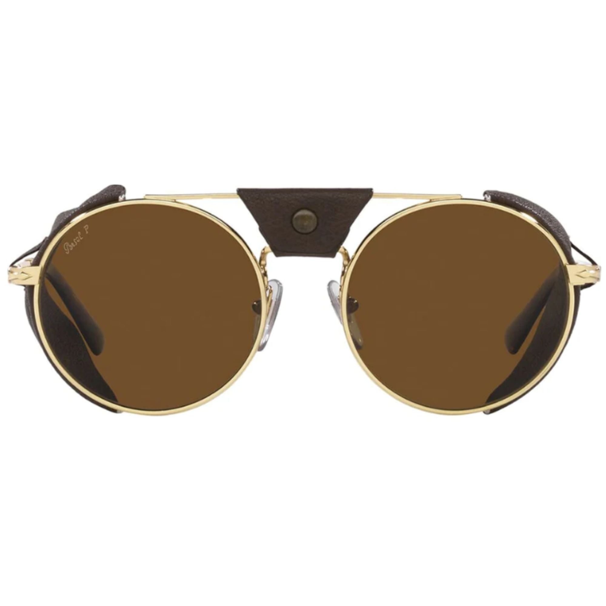 Persol PO2496SZ Aviator Sunglasses - Gold/Brown