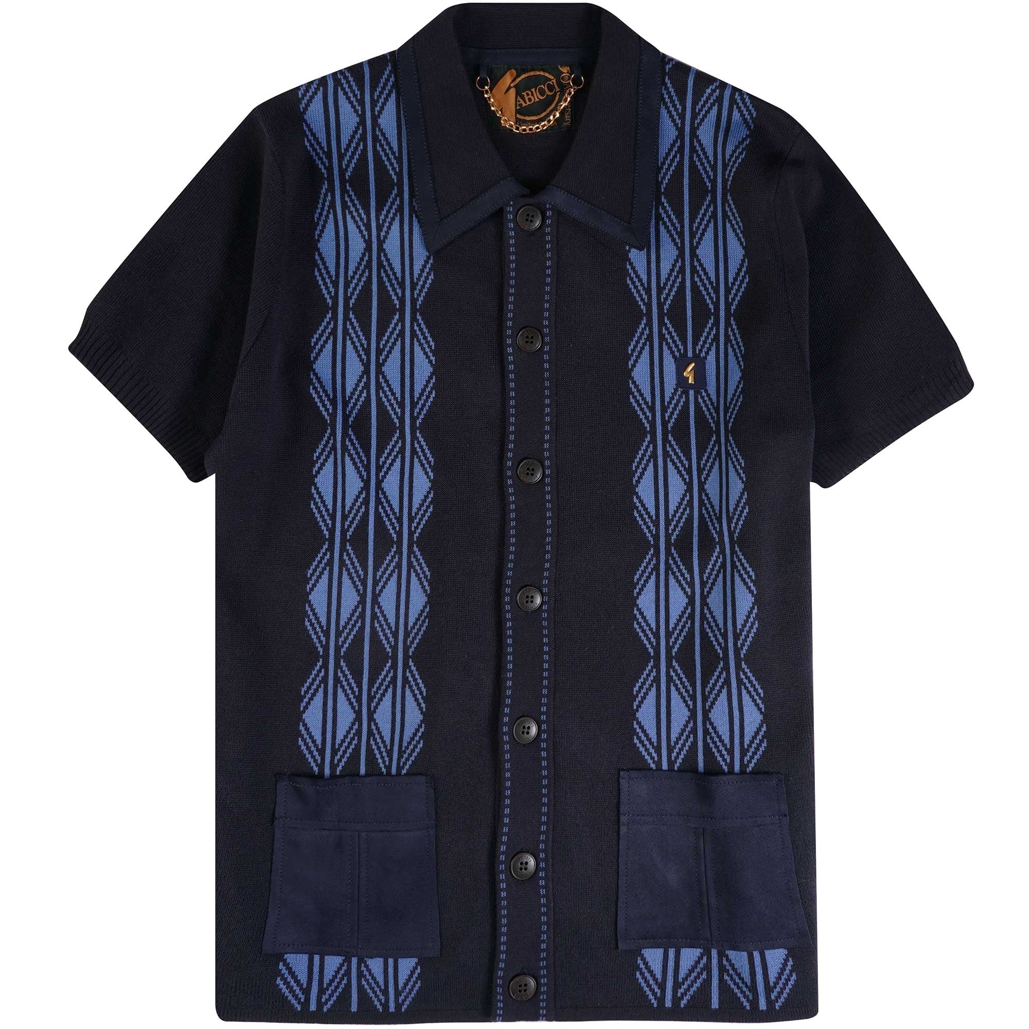 Gabicci Vintage 50th Anniversary Idol Shirt - Navy