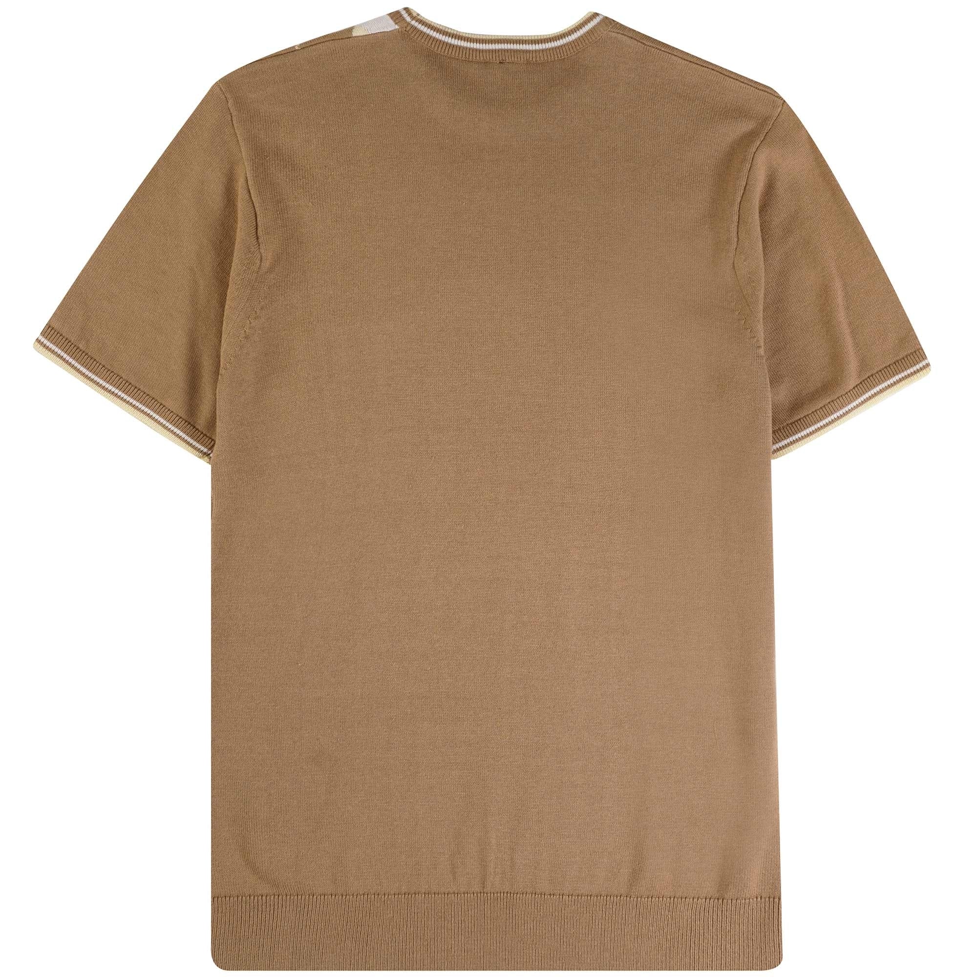 Gabicci Vintage Neptune Shirt - Camel