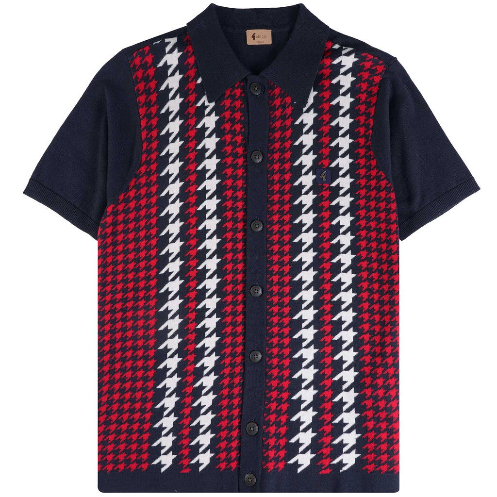 Gabicci Vintage Estevez Shirt - Navy