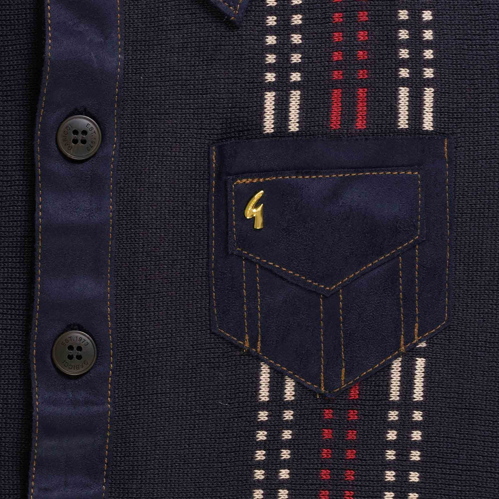Gabicci Vintage Jimmy Shirt - Navy