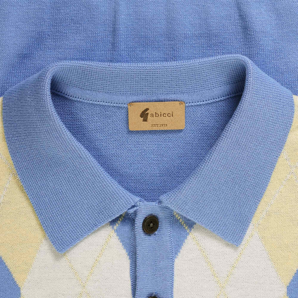Gabicci Vintage Humphrey Shirt - Marina Blue