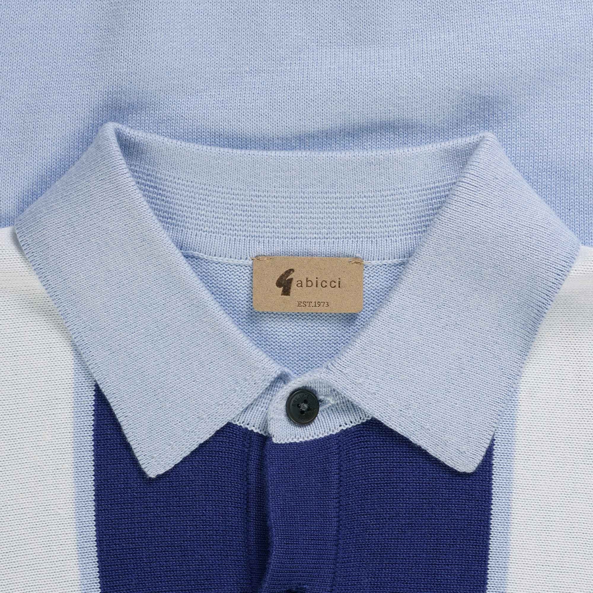 Gabicci Vintage Searle Polo Shirt - Skylight Blue