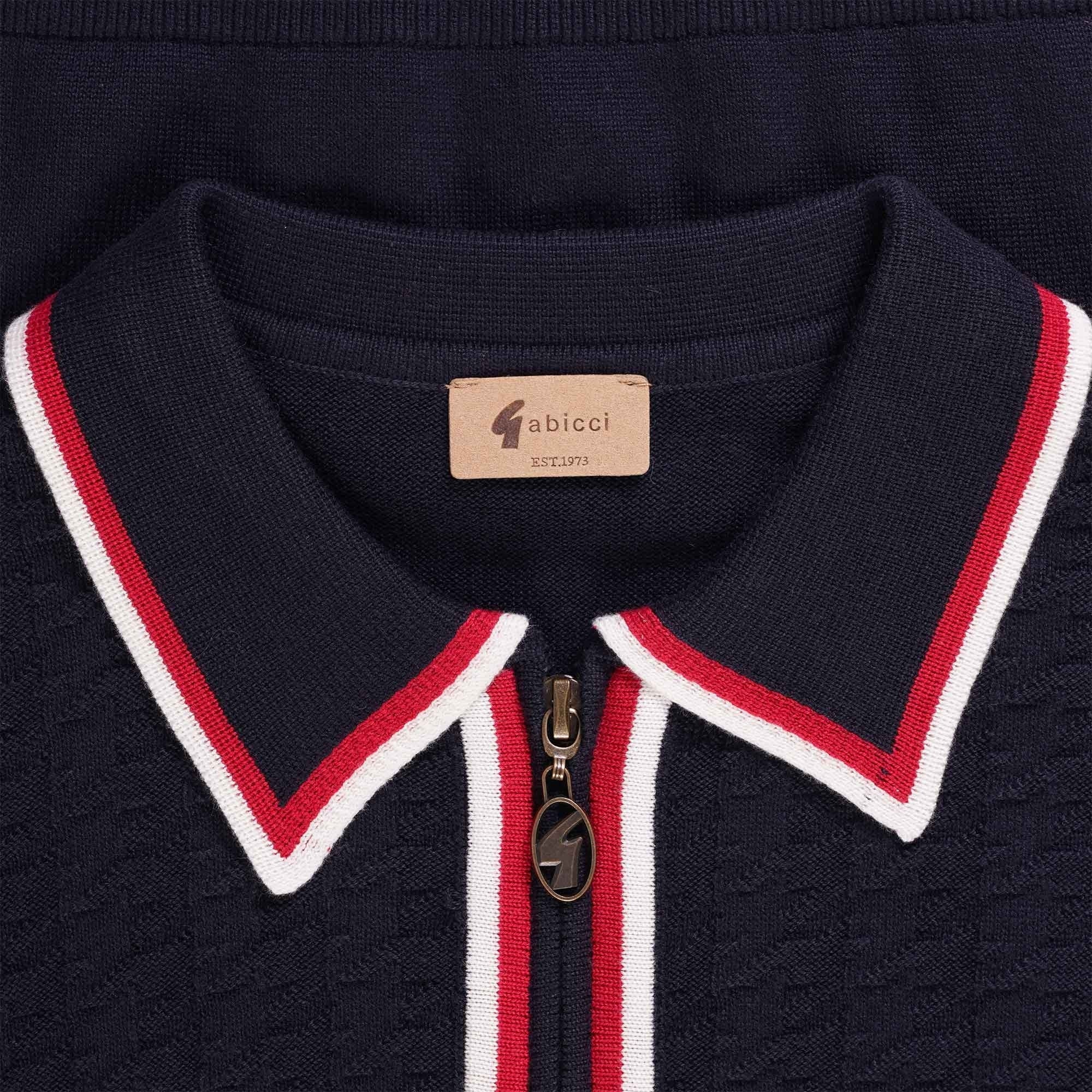 Gabicci Vintage Garner Polo Shirt - Navy