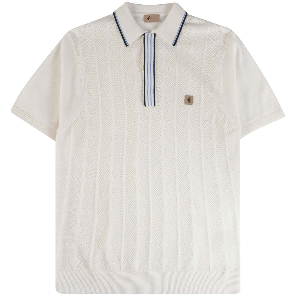 Gabicci Vintage Pinori Polo Shirt - White