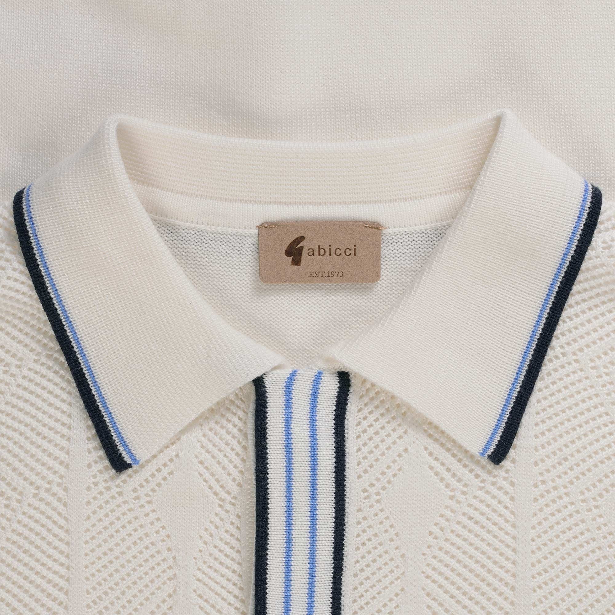 Gabicci Vintage Pinori Polo Shirt - White