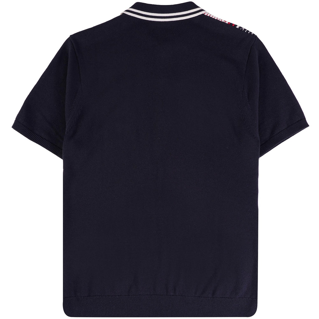 Gabicci Vintage Herrman Polo Shirt - Navy