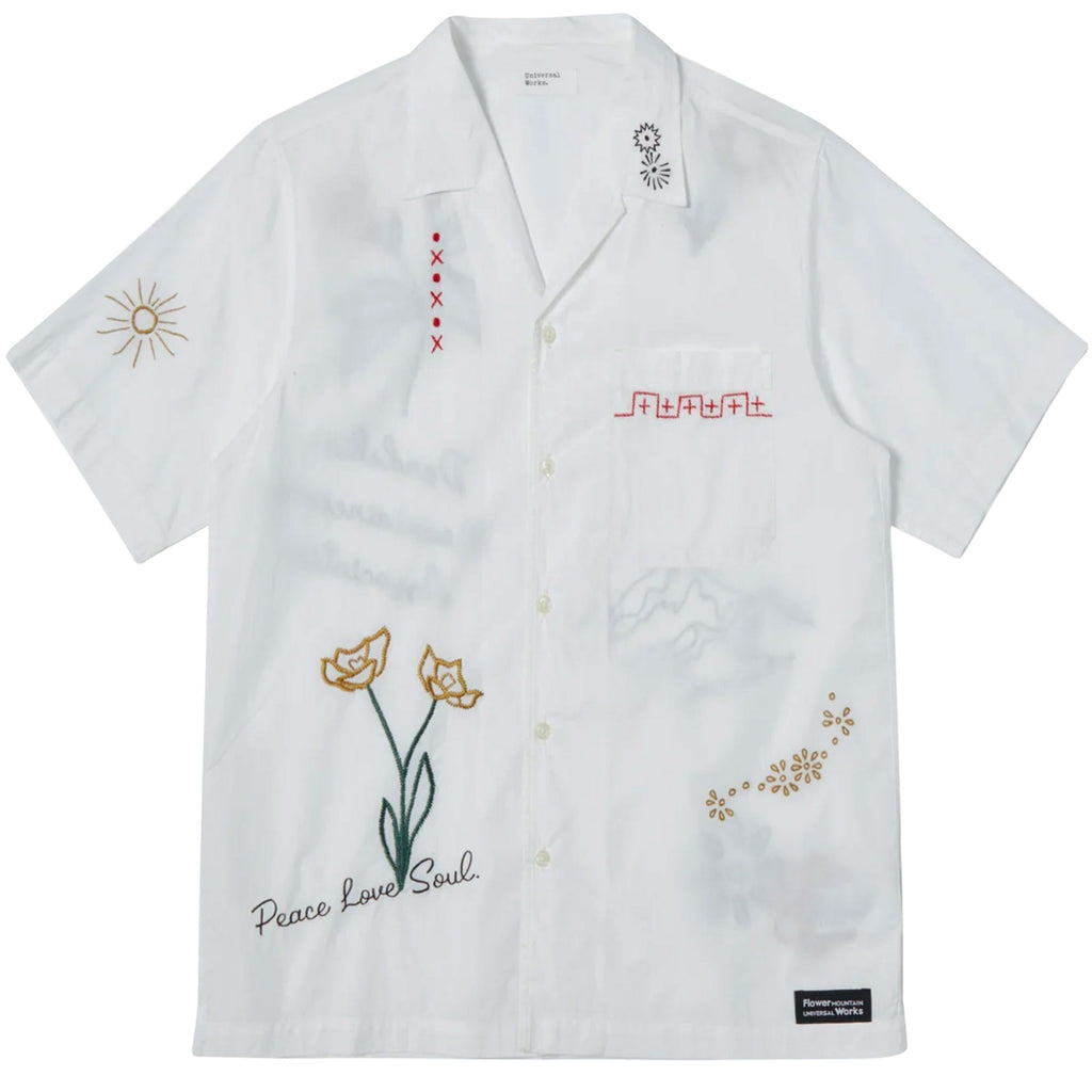 Flower Mountain x Universal Works Minari Shirt - Ecru