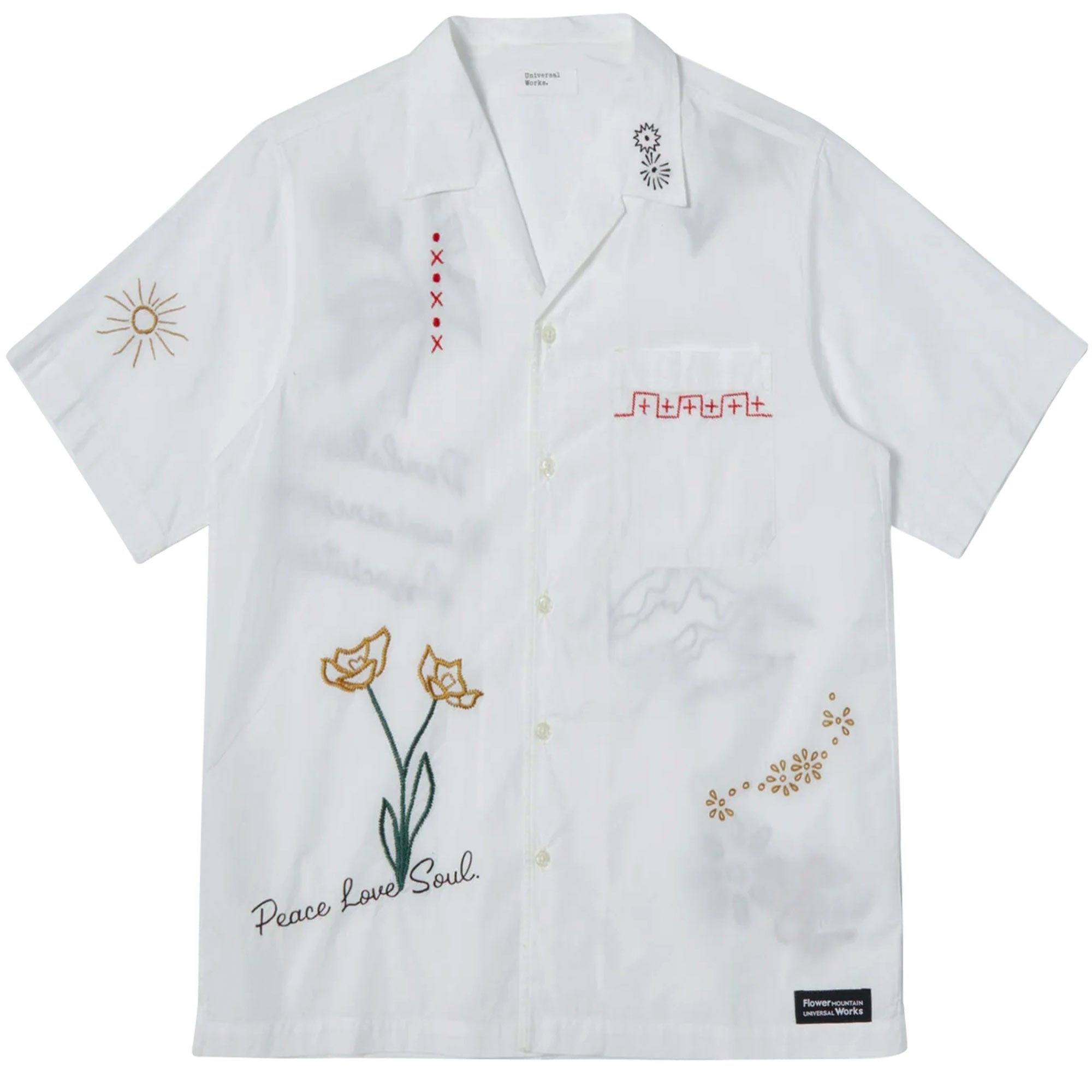 Flower Mountain x Universal Works Minari Shirt - Ecru