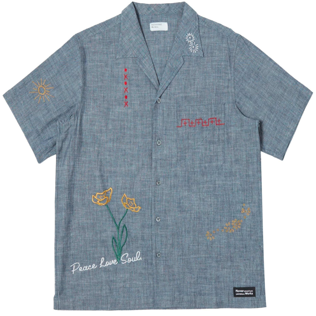 Flower Mountain x Universal Works Minari Shirt - Indigo
