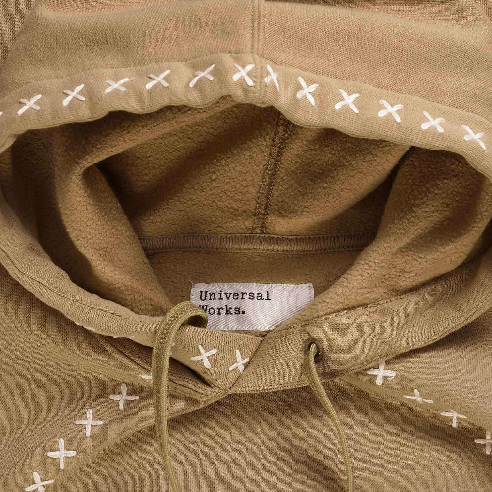Universal Works Long Sleeve Hoodie - Sand