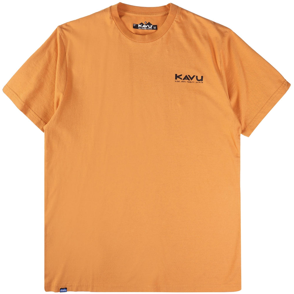 Kavu Klear Above Etch Art T-Shirt - Butterscotch