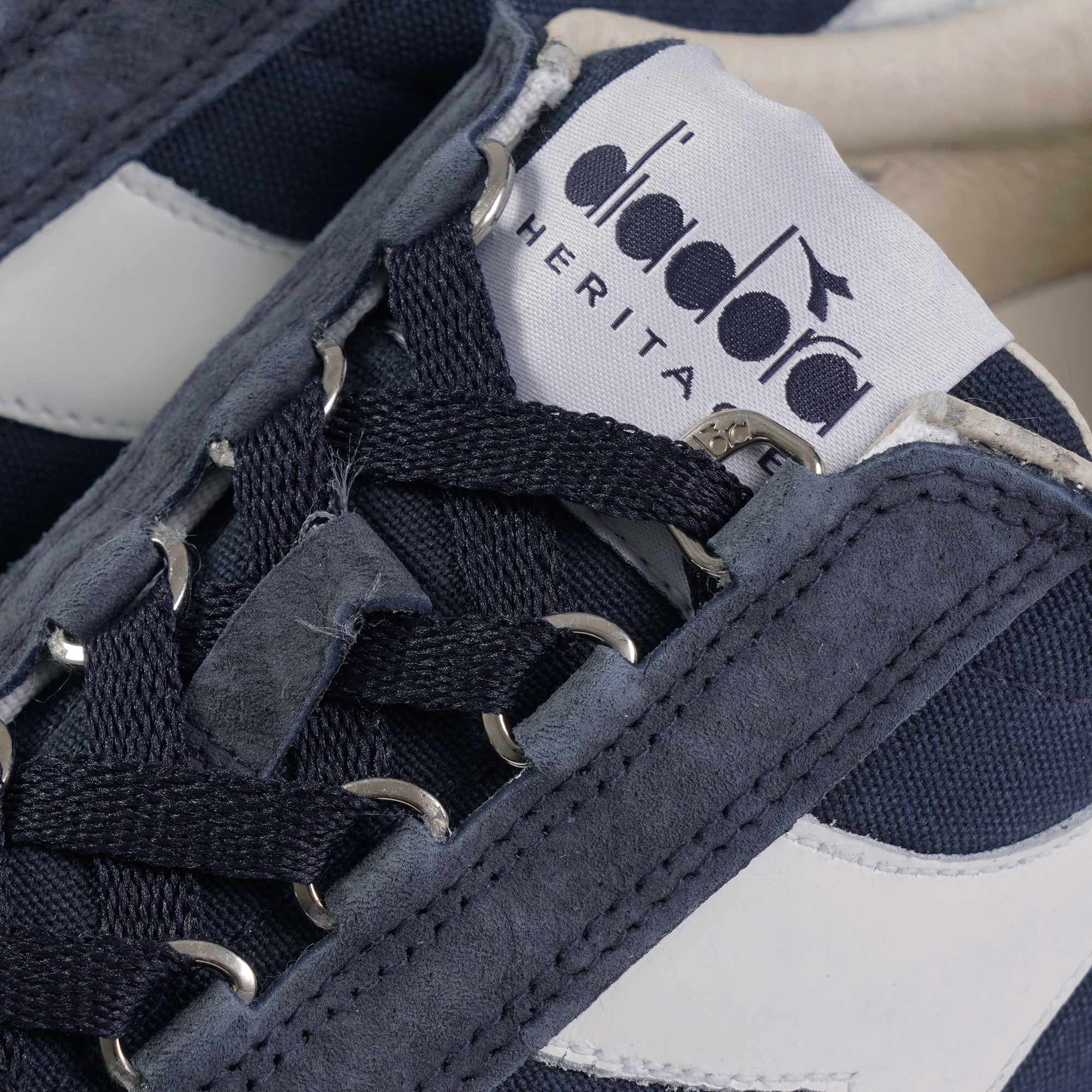 Diadora Equipe H Canvas Stone Wash - Blue Denim