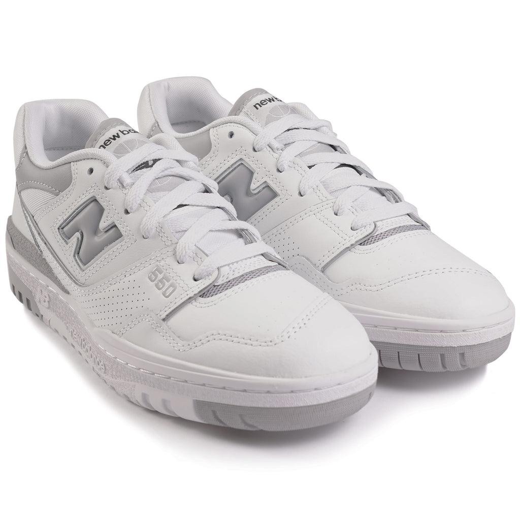 New Balance Womens 550s - White and Grey
