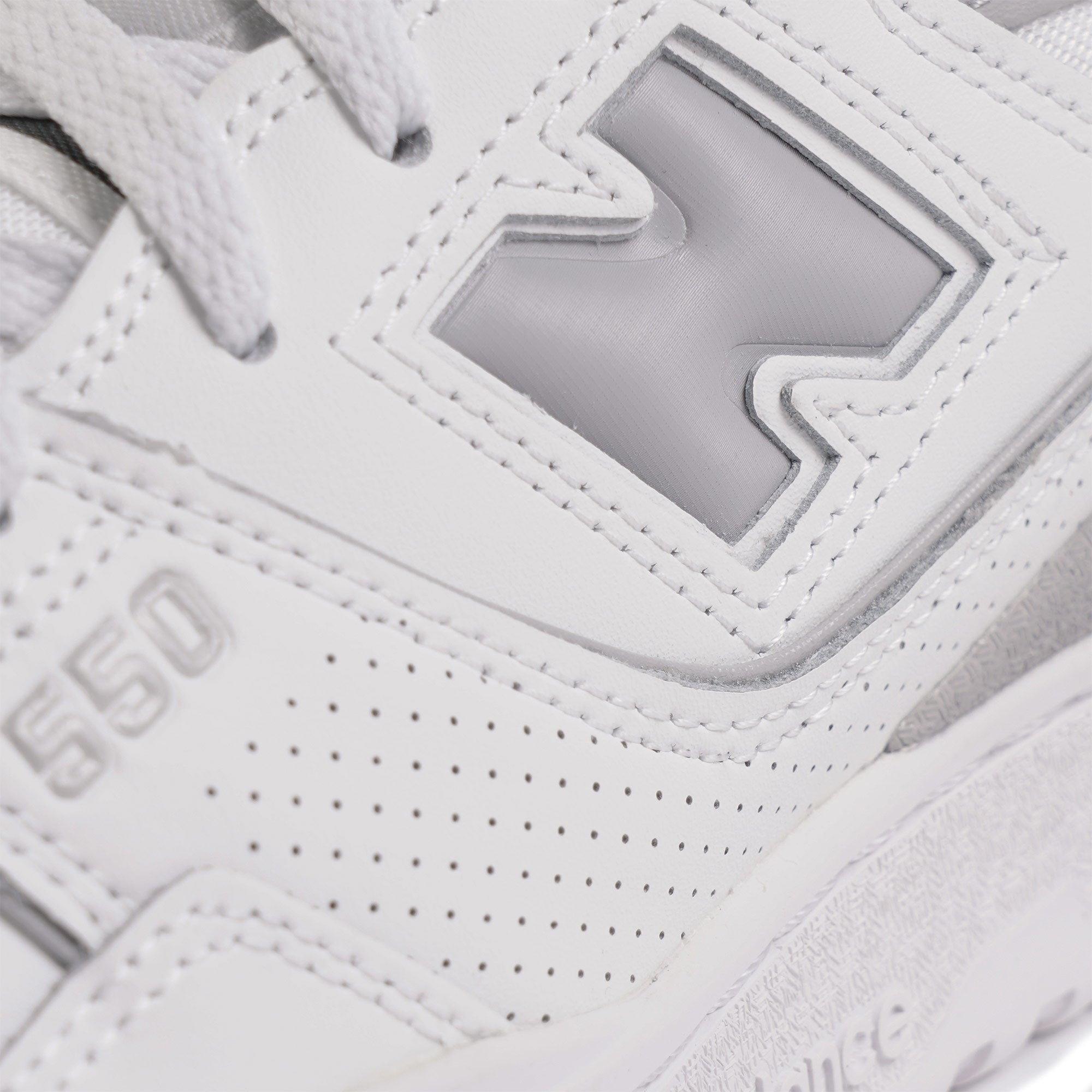 New Balance Womens 550s - White and Grey
