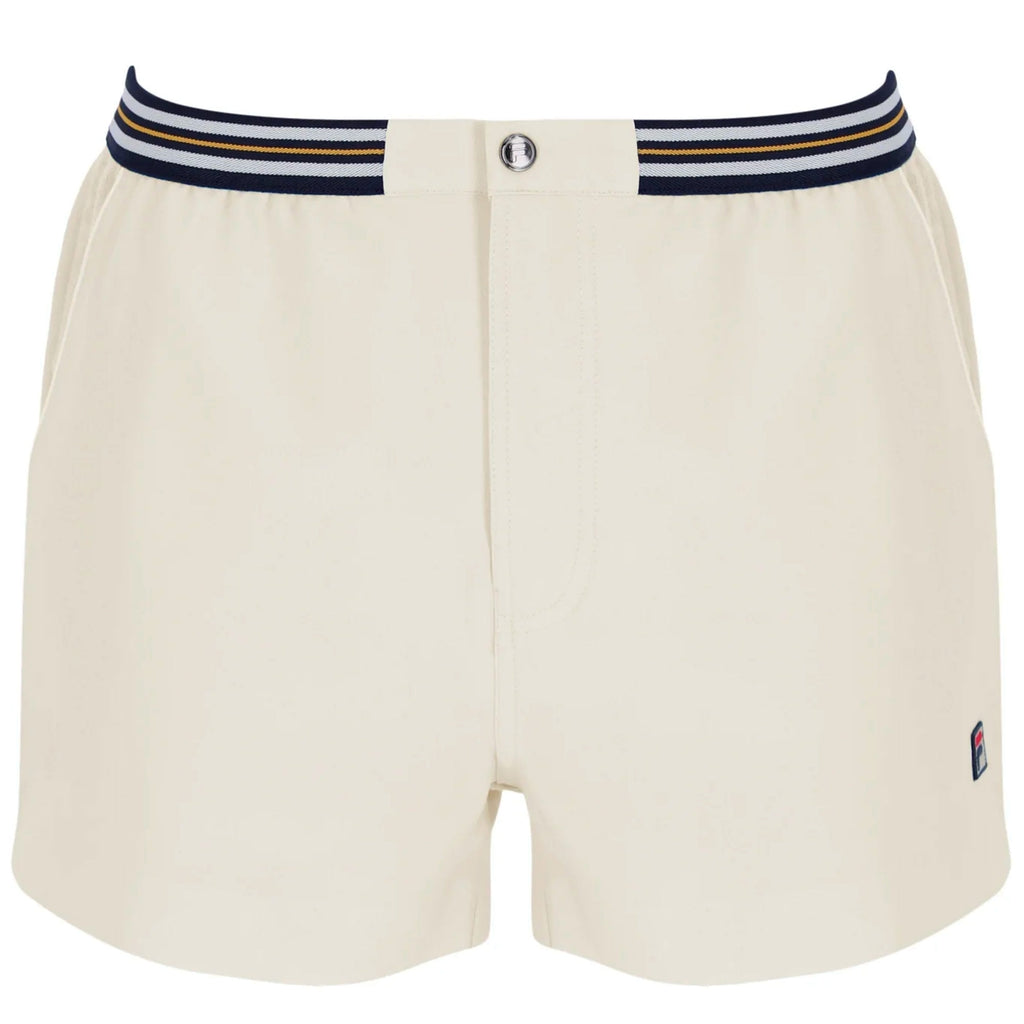 Fila Vintage Hightide 4 Terry Pocket Stripe Shorts - Egret
