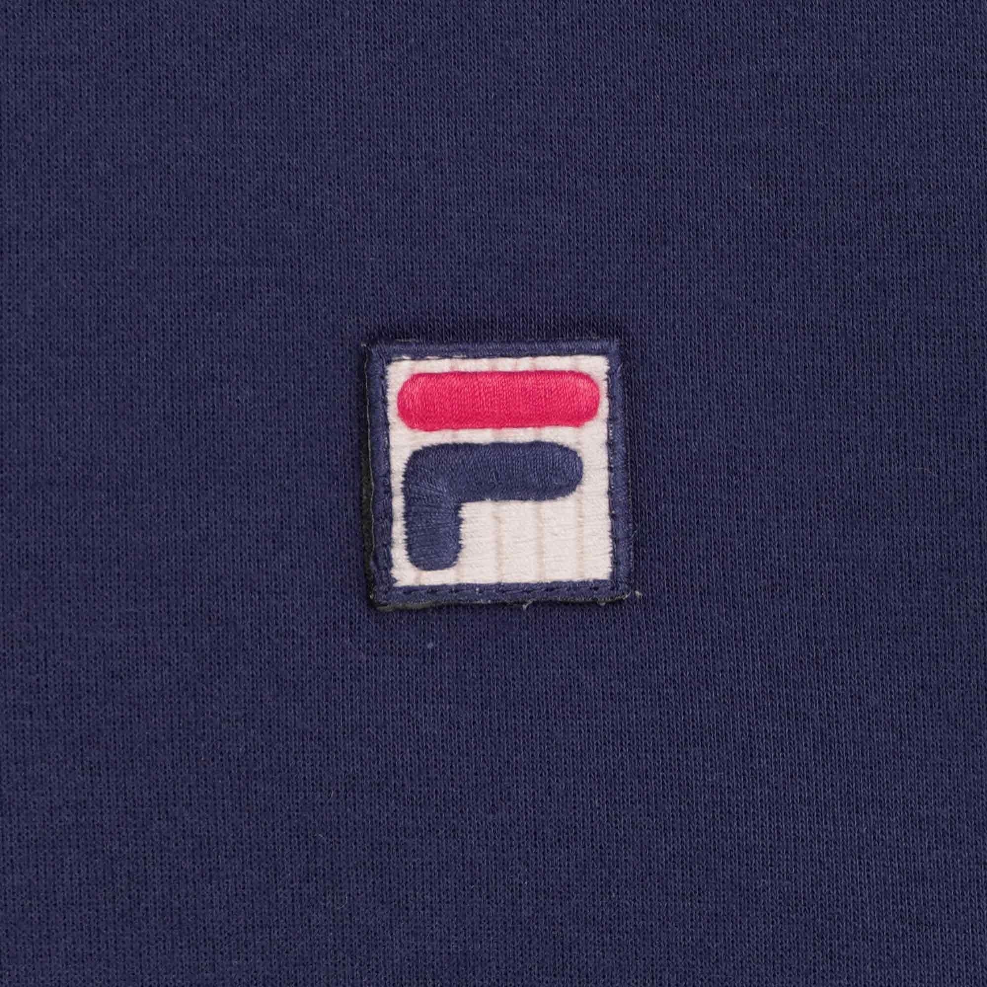 Fila Vintage Settanta Baseball Track Jacket - Fila Navy