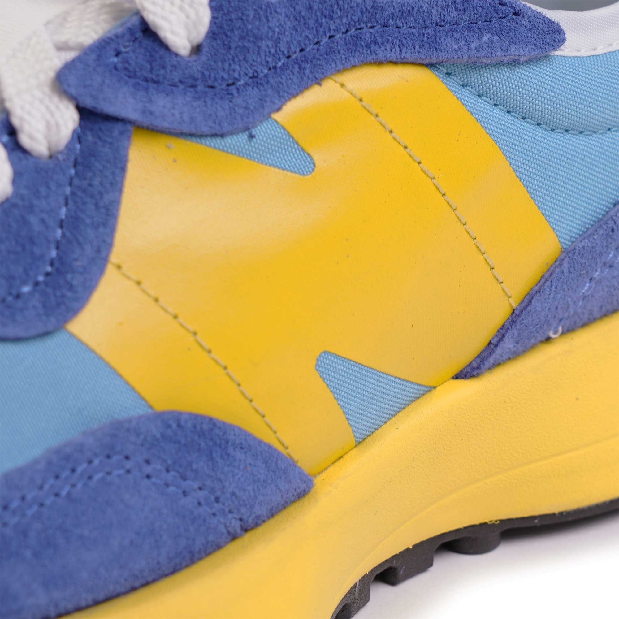 New Balance 327 - Blue and Yellow