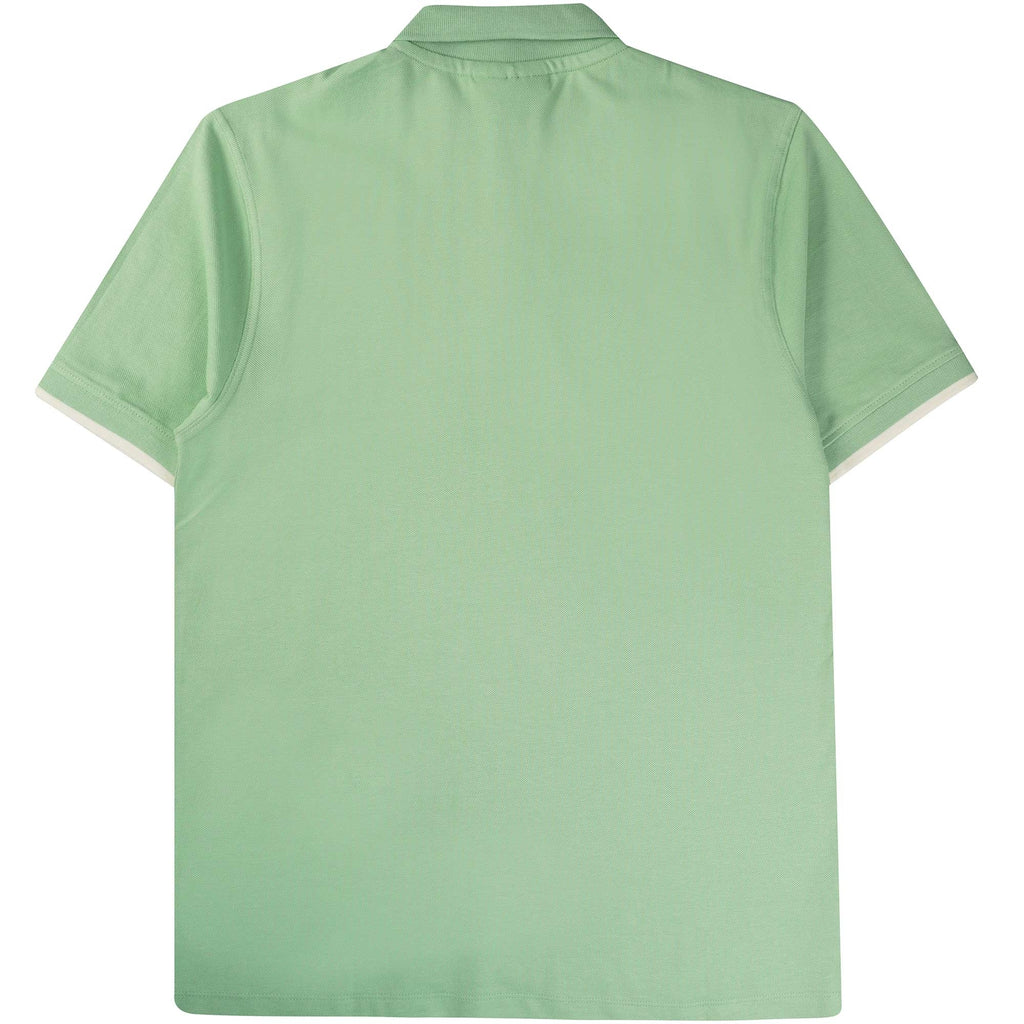 Fila Vintage Custom Two Button Tipped Rib Basic Polo - Quiet Grass
