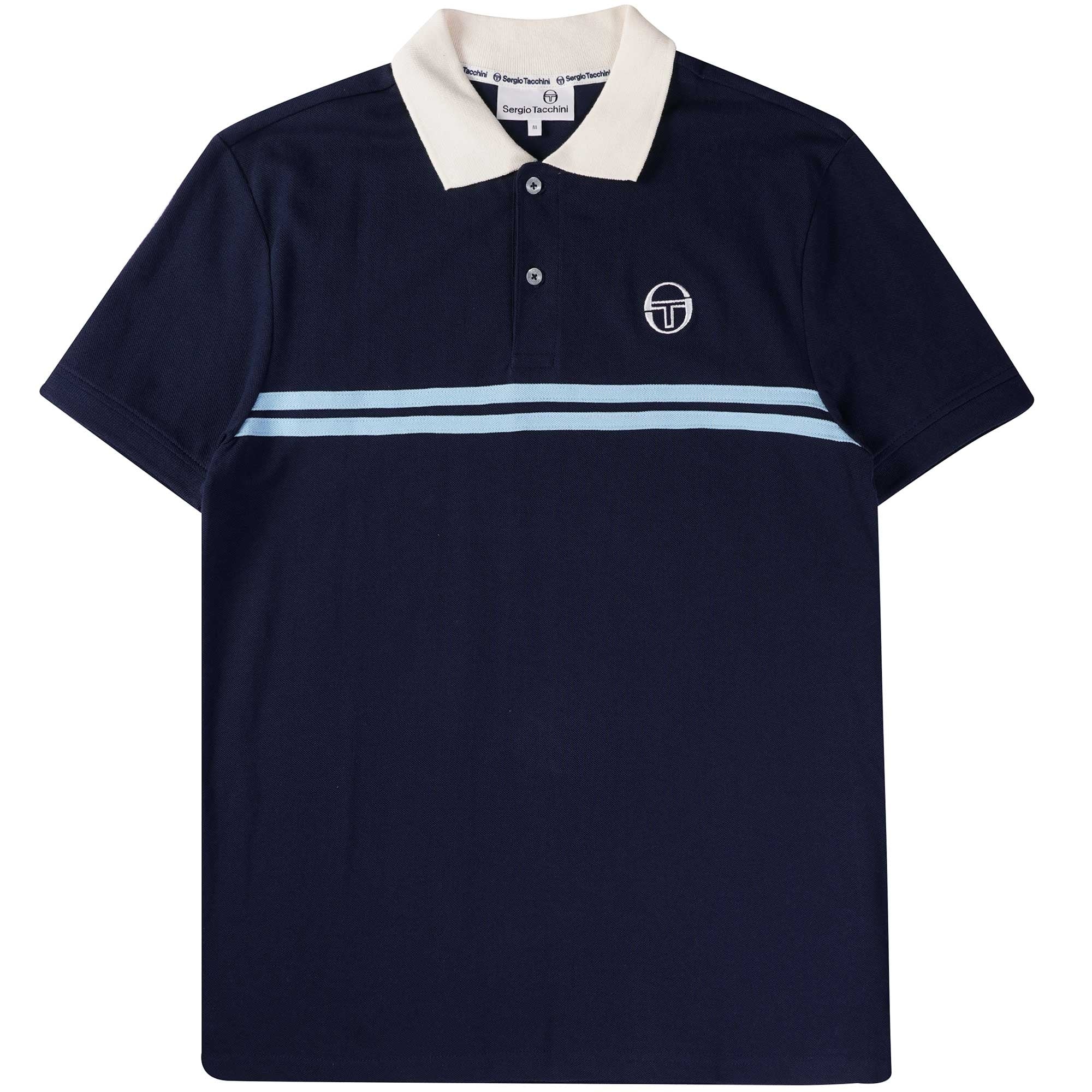 Sergio Tacchini Supermac Polo Shirt - Maritime
