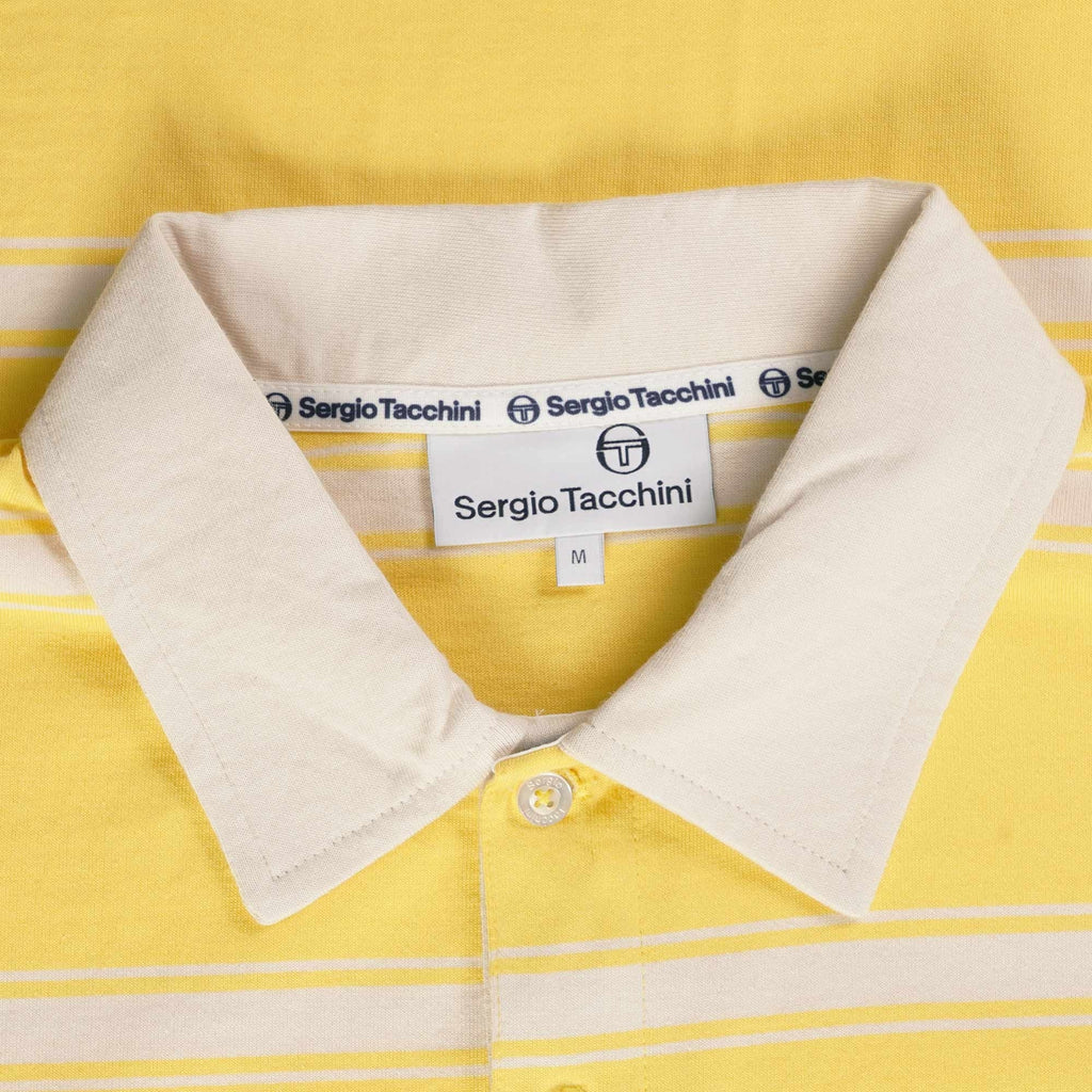 Sergio Tacchini Enroe Polo Shirt - Lemon Drop