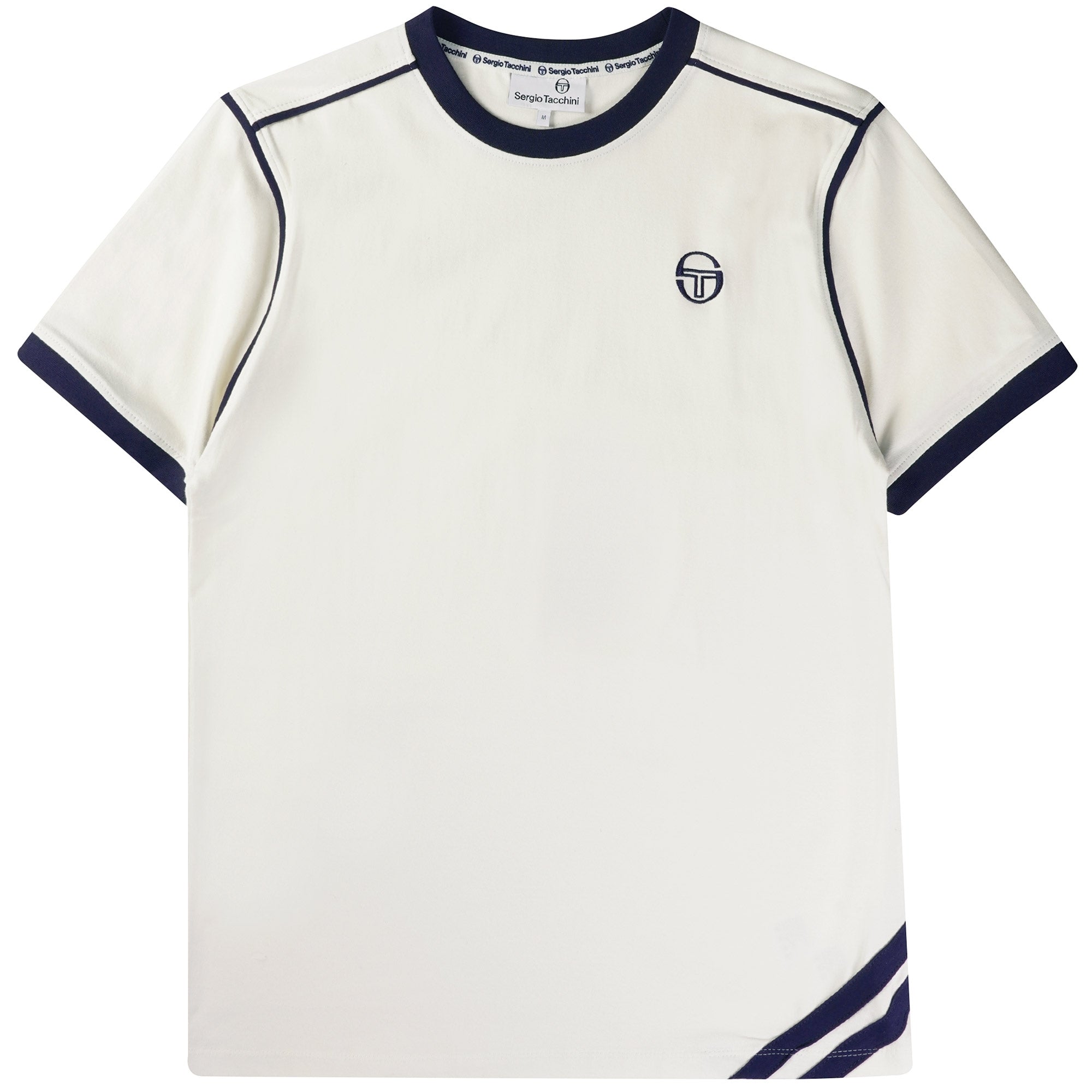Sergio Tacchini Salvestro T Shirt - Gardenia
