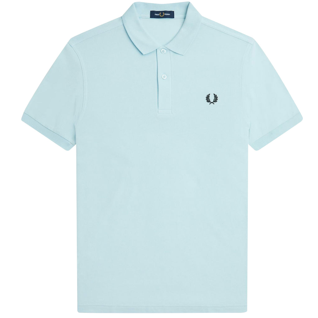 Fred Perry M6000 Plain Polo Shirt - Light Ice