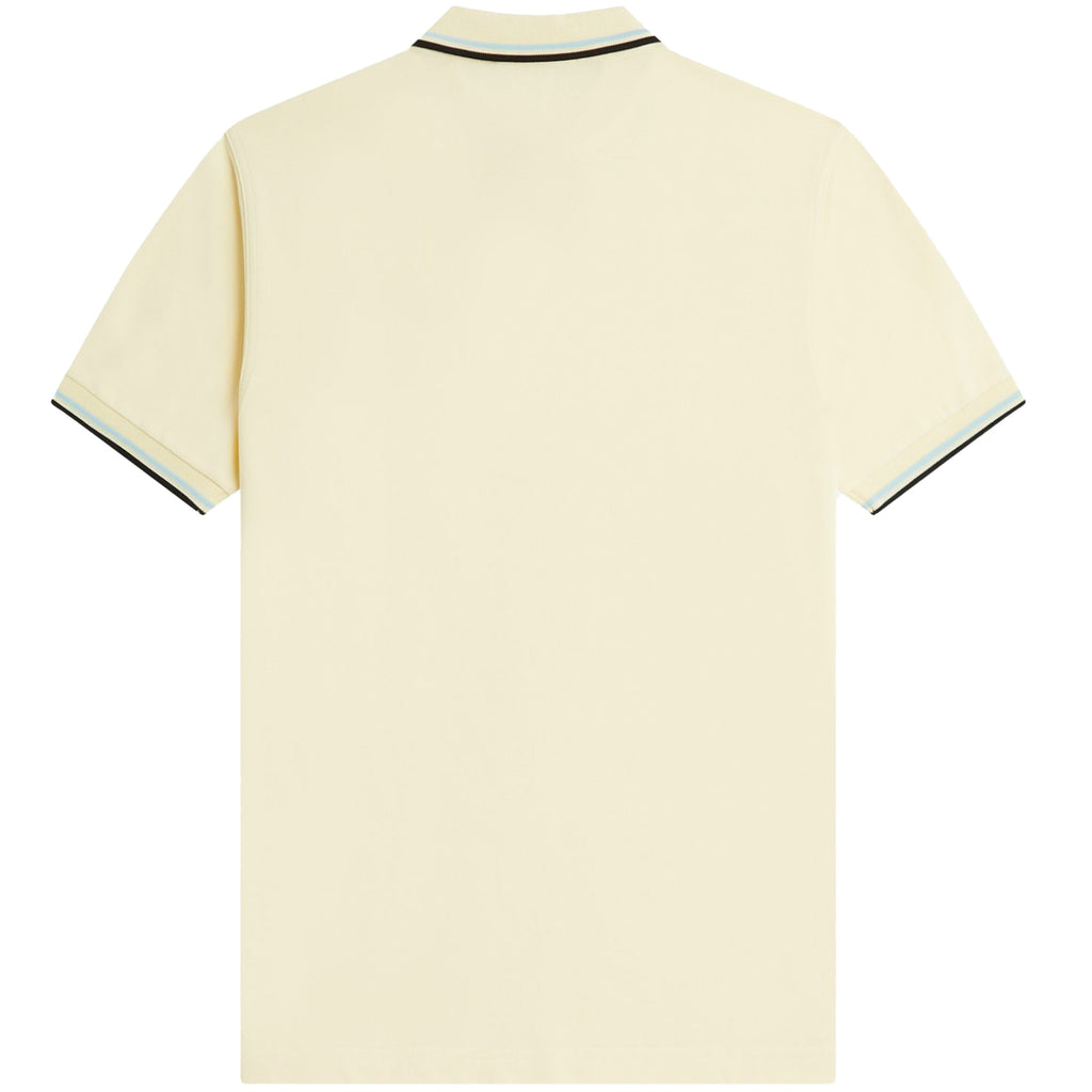 Fred Perry M3600 Twin Tipped Polo Shirt - Ice Cream