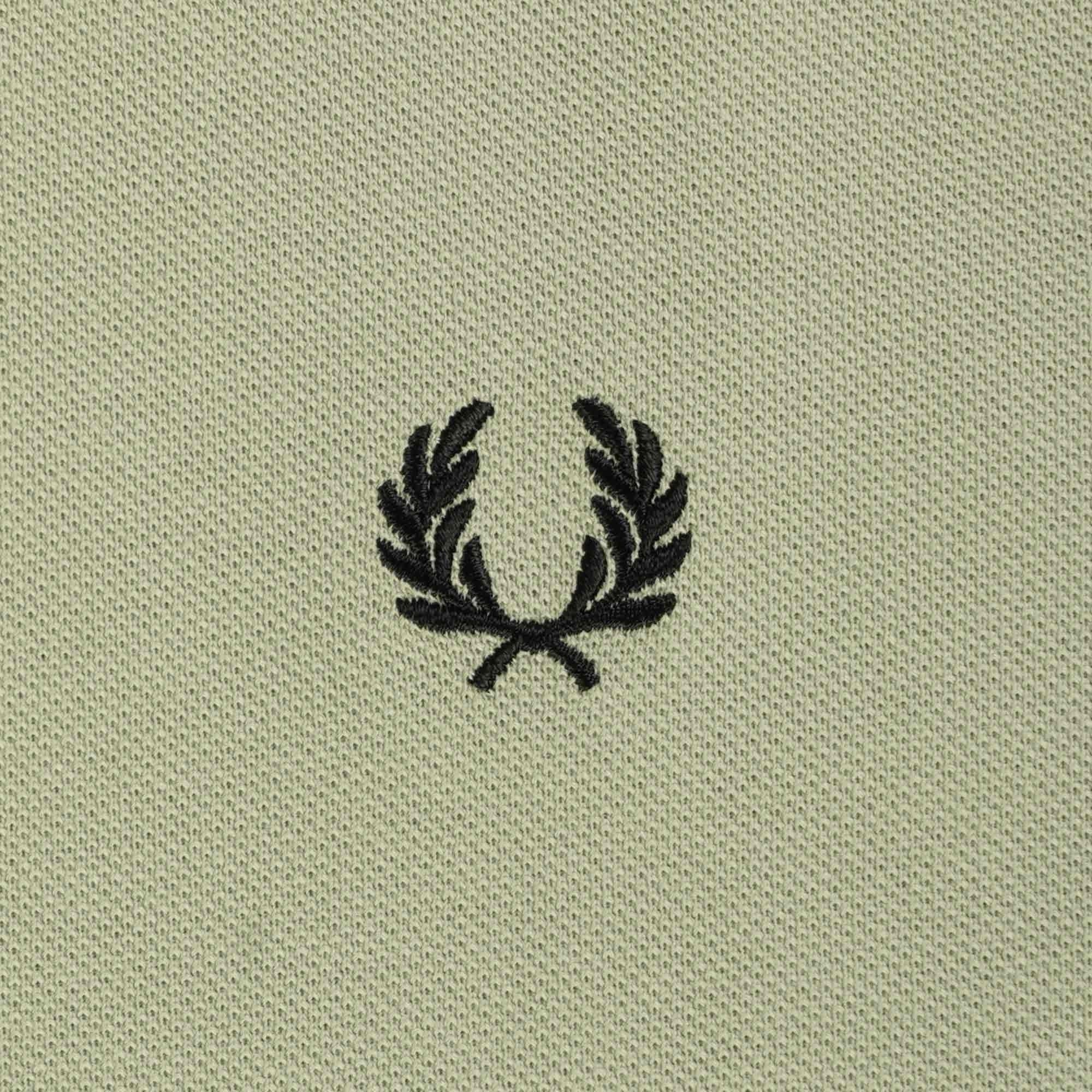 Fred Perry M6000 Plain Polo Shirt - Seagrass