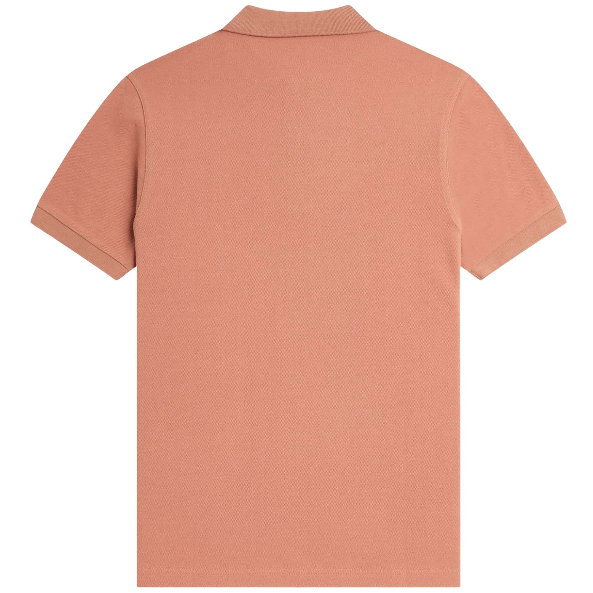 Fred Perry M6000 Plain Polo Shirt - Light Rust