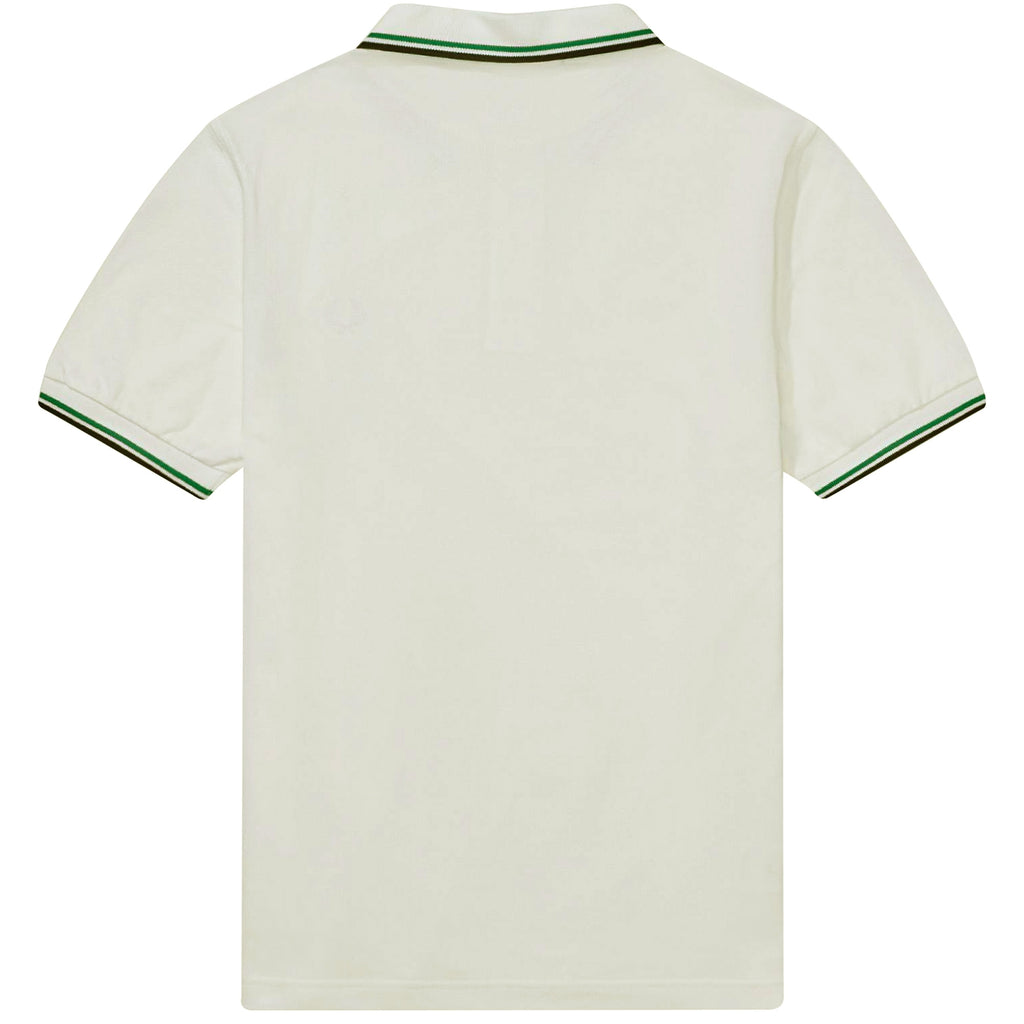 Fred Perry M3600 Twin Tipped Polo Shirt - Ecru