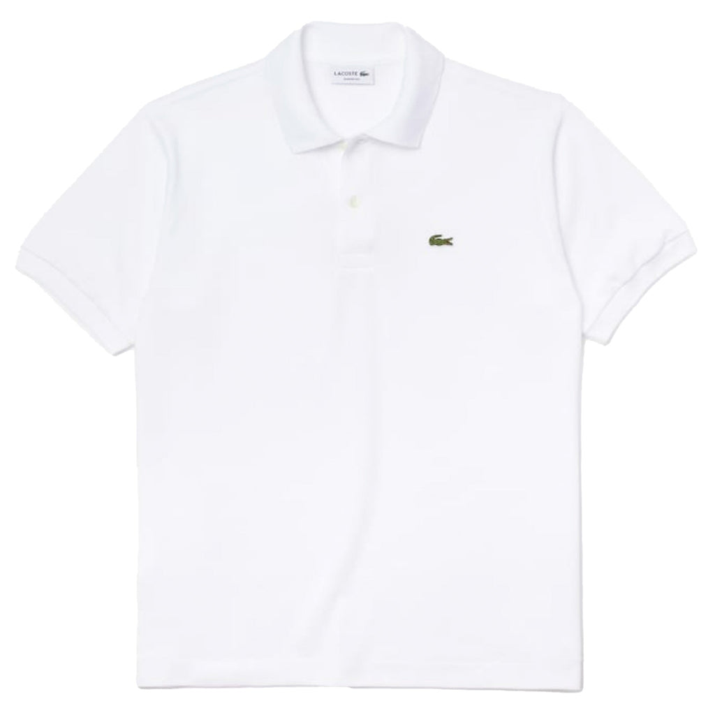 Classic Pique Polo Shirt - White