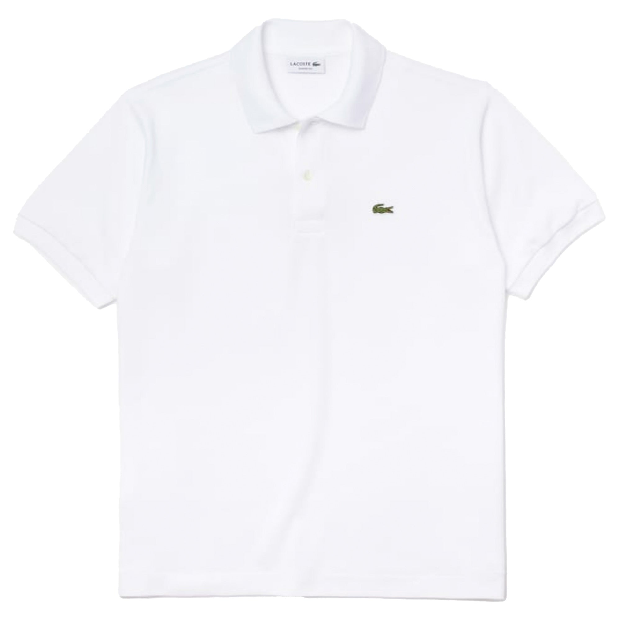 Classic Pique Polo Shirt - White