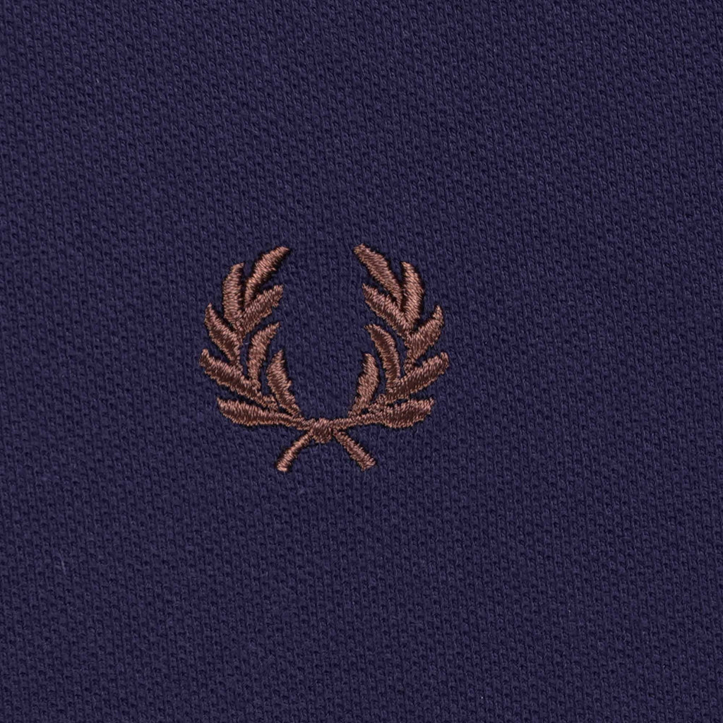 Fred Perry Reissues M12 Twin Tipped Polo Shirt - Navy and Ecru