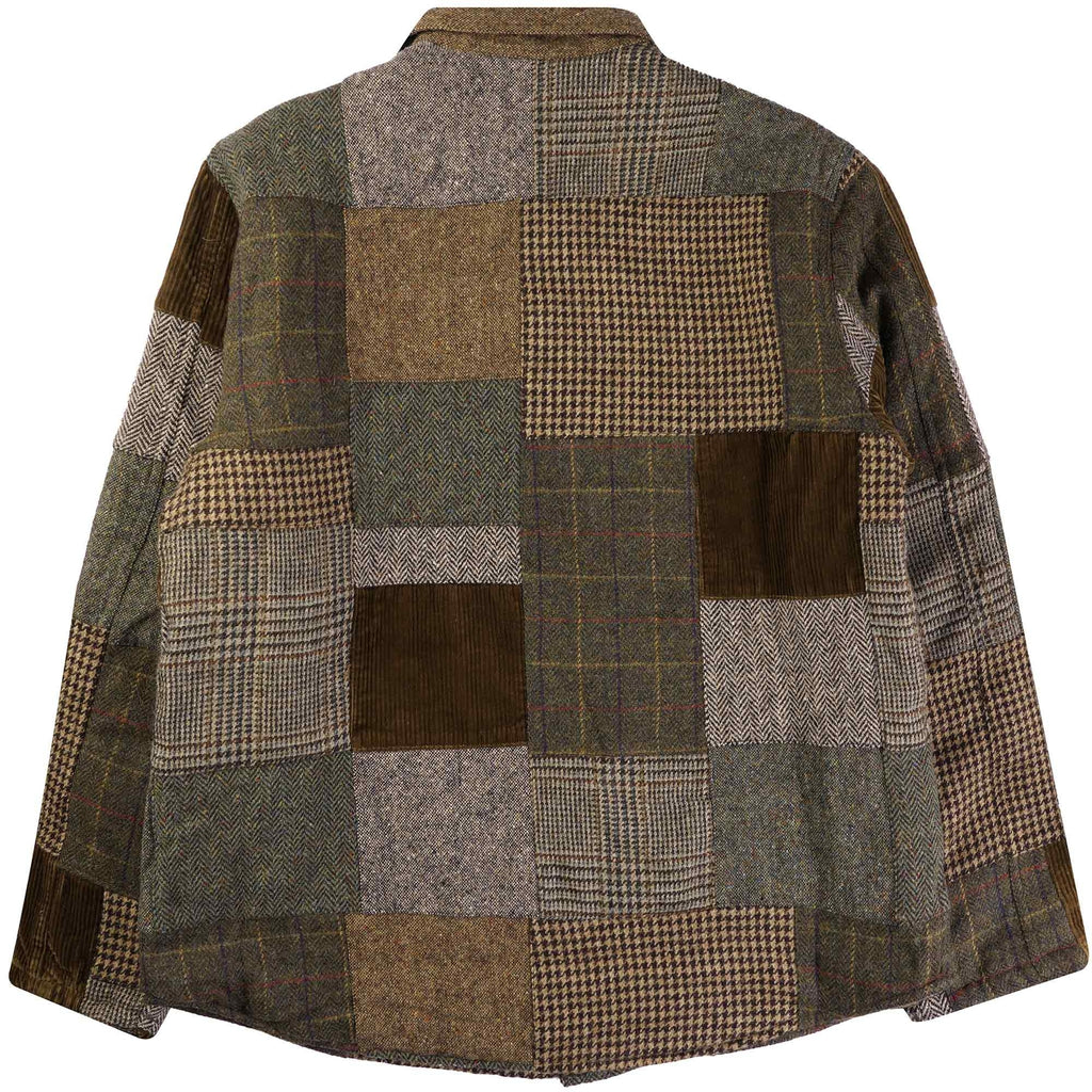 RRL by Ralph Lauren Patchwork Buttoned Jacket - Brown