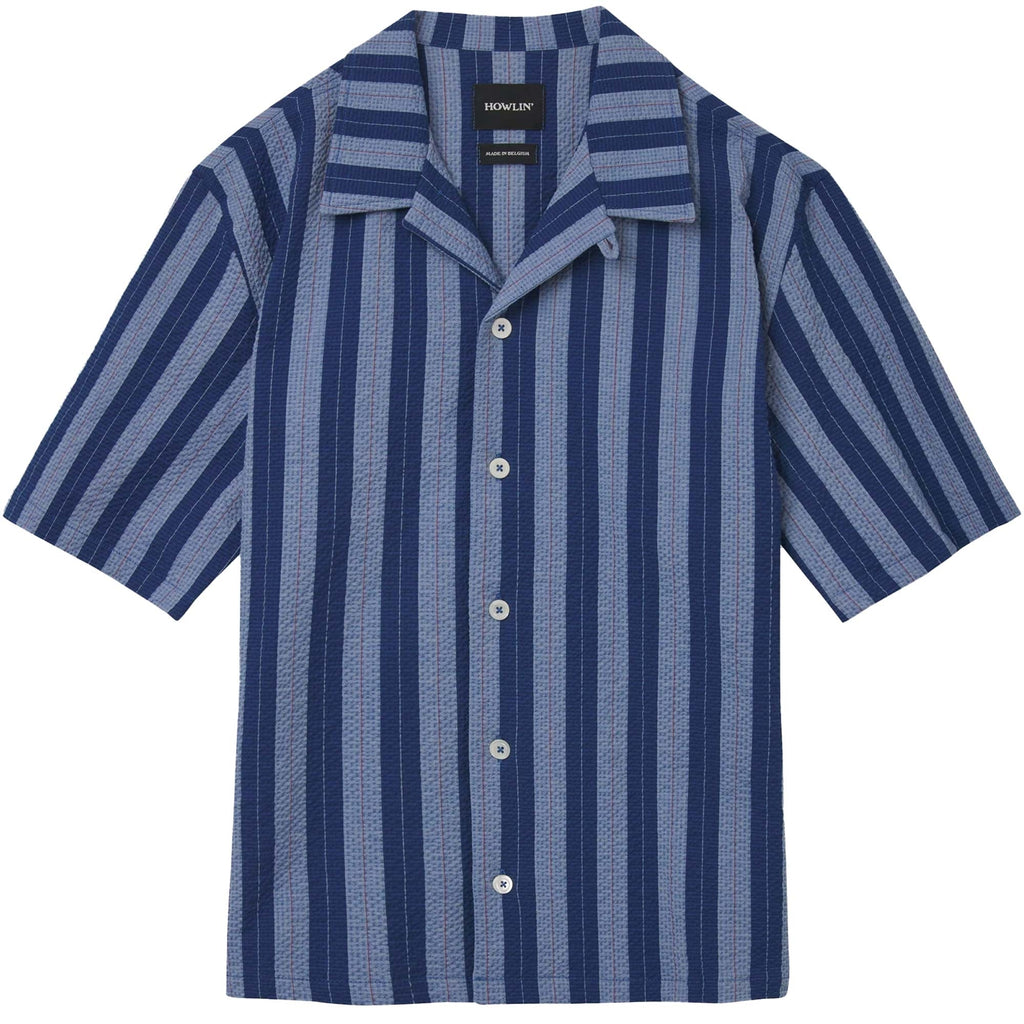 Howlin' Cocktail DÕAmore - Blue Stripes Seersucker