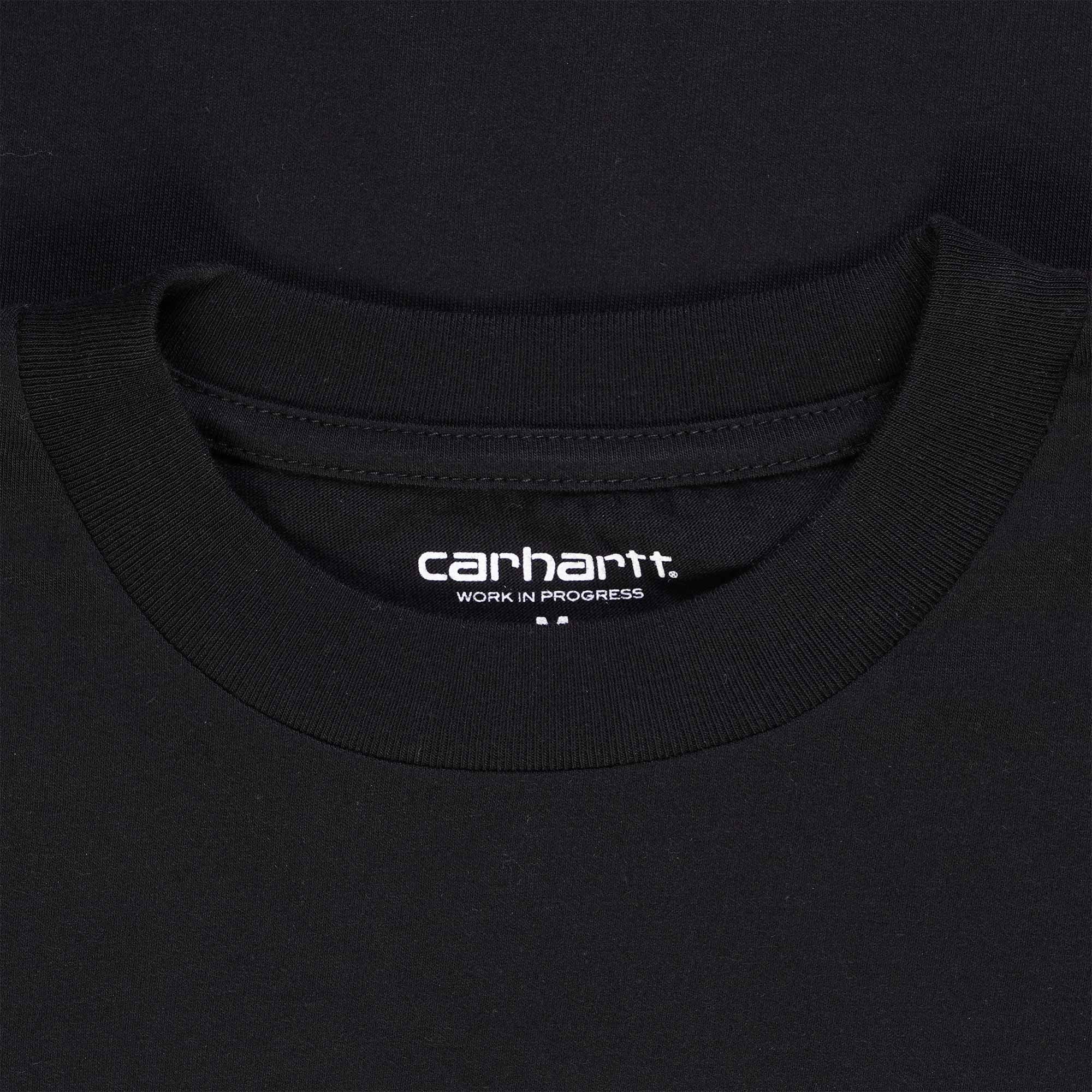 Carhartt WIP Long Sleeve Sheriff T-Shirt - Black