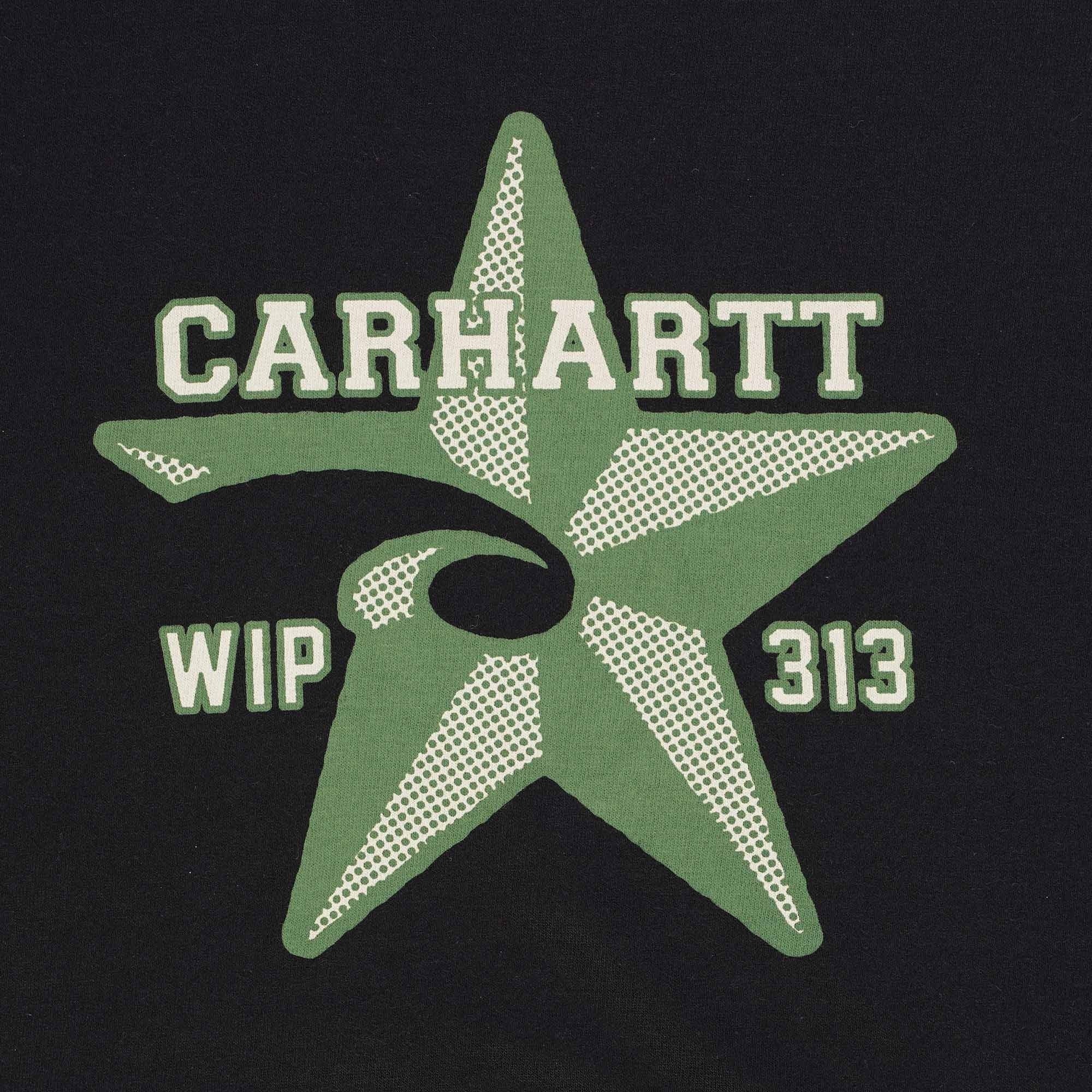 Carhartt WIP Long Sleeve Sheriff T-Shirt - Black